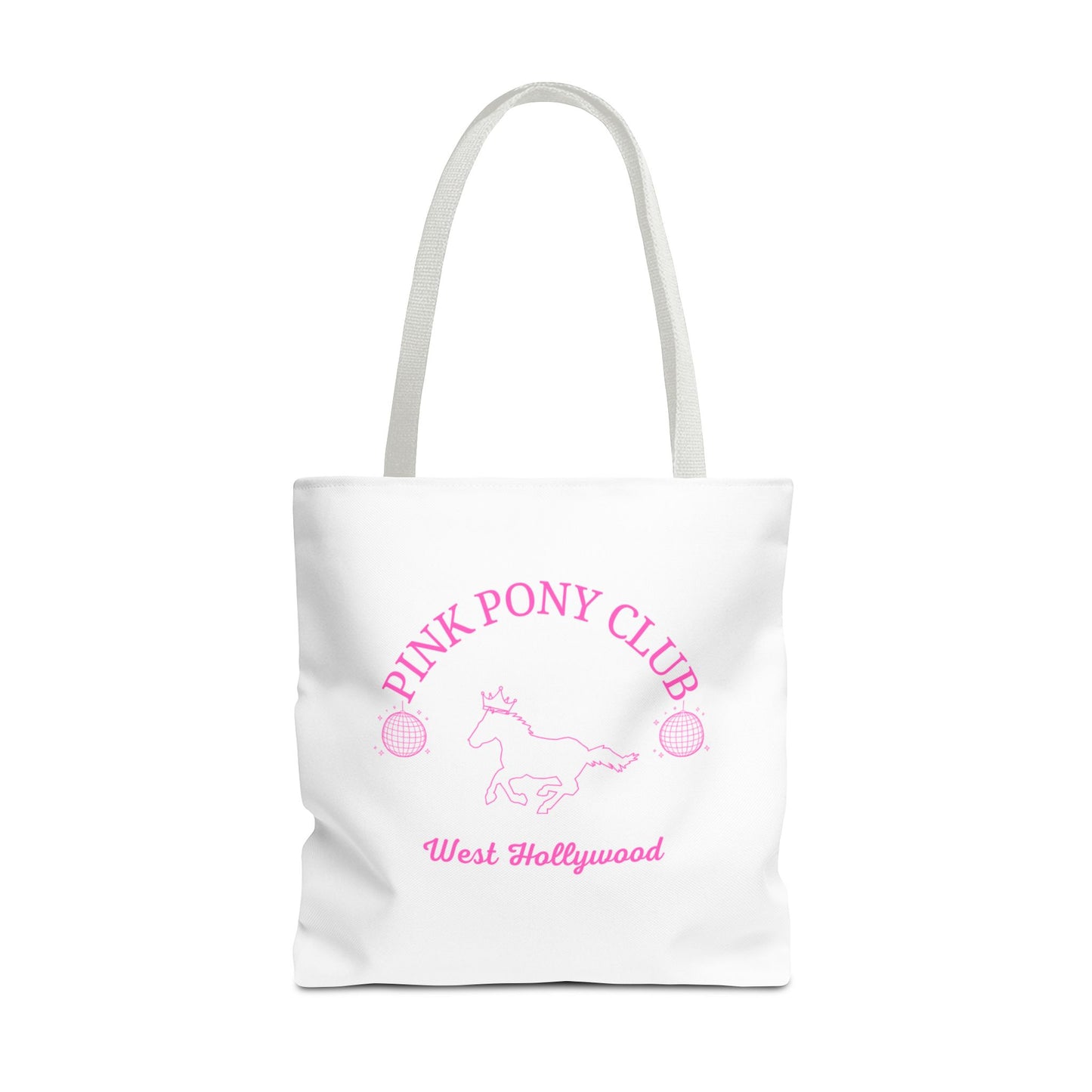 Queers & Queens Pink Pony Club Tote Bag - Stylish & Fun for LGBTQ