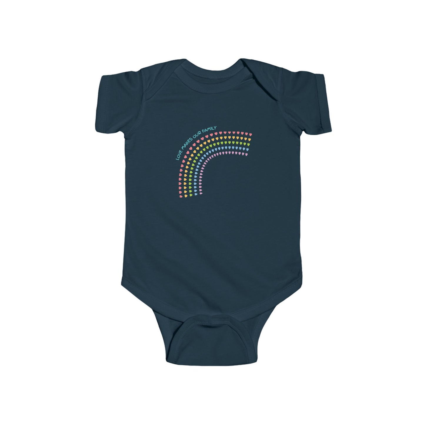 PRIDE Family LGBTQ+ Onesie, Baby Shower Gift, Fun Babywear, Adorable Infant Apparel, Perfect for Celebrations