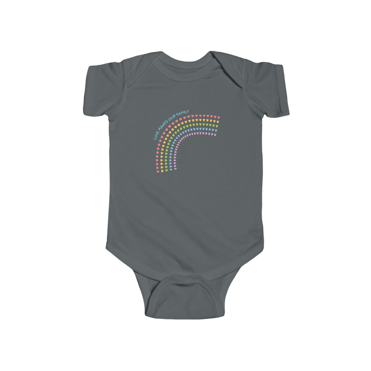 PRIDE Family LGBTQ+ Onesie, Baby Shower Gift, Fun Babywear, Adorable Infant Apparel, Perfect for Celebrations