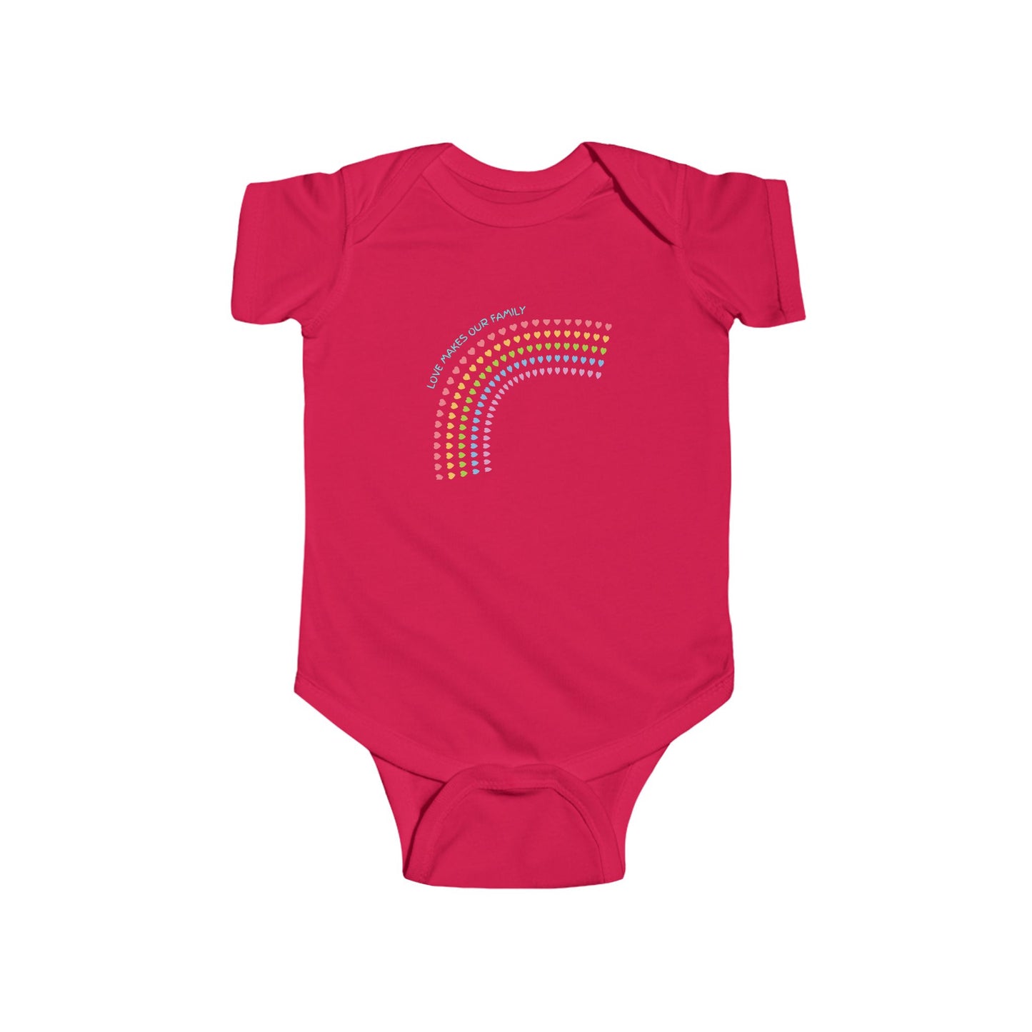 PRIDE Family LGBTQ+ Onesie, Baby Shower Gift, Fun Babywear, Adorable Infant Apparel, Perfect for Celebrations