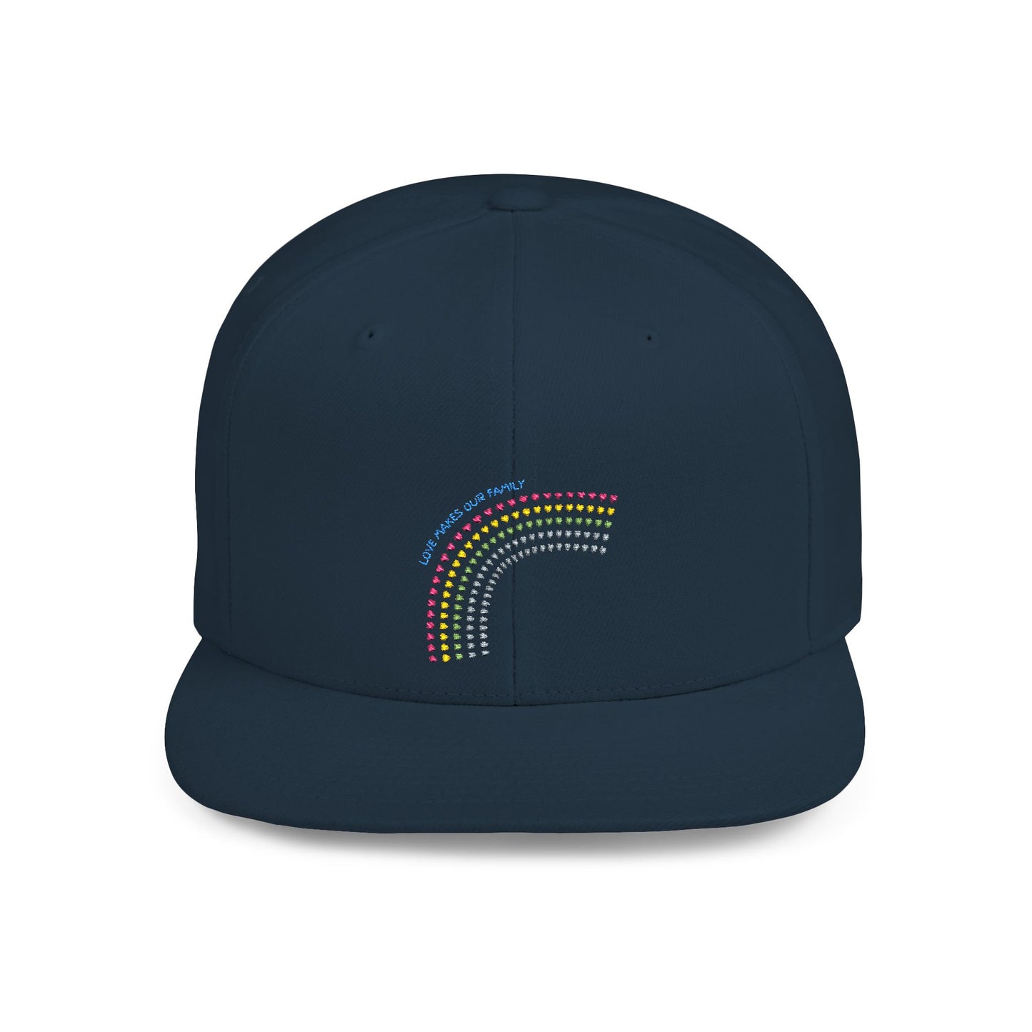 PRIDE LGBTQ+ FAMILY Snapback Cap, Fertility Awareness Hat, Embroidered Snapback, Pride Family matching caps