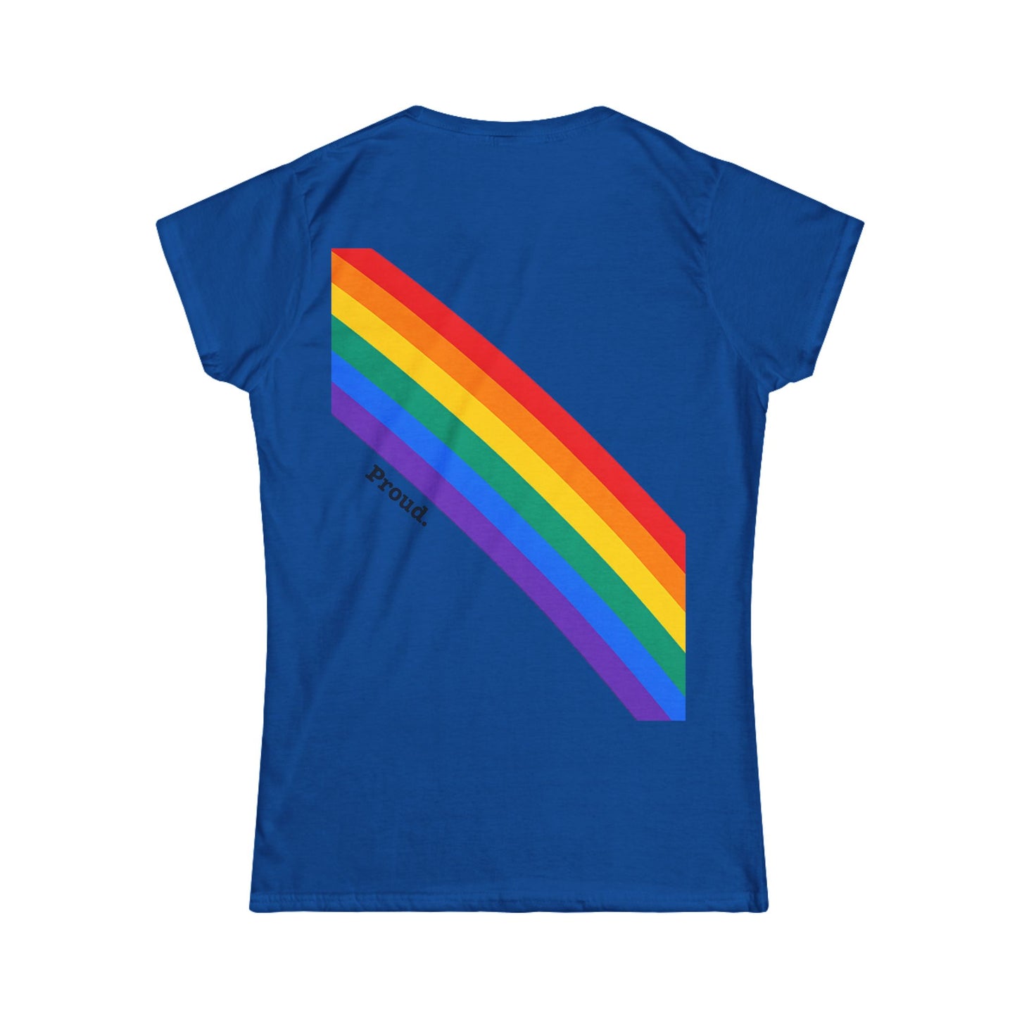 Pride Rainbow Tee - Love out loud & proud