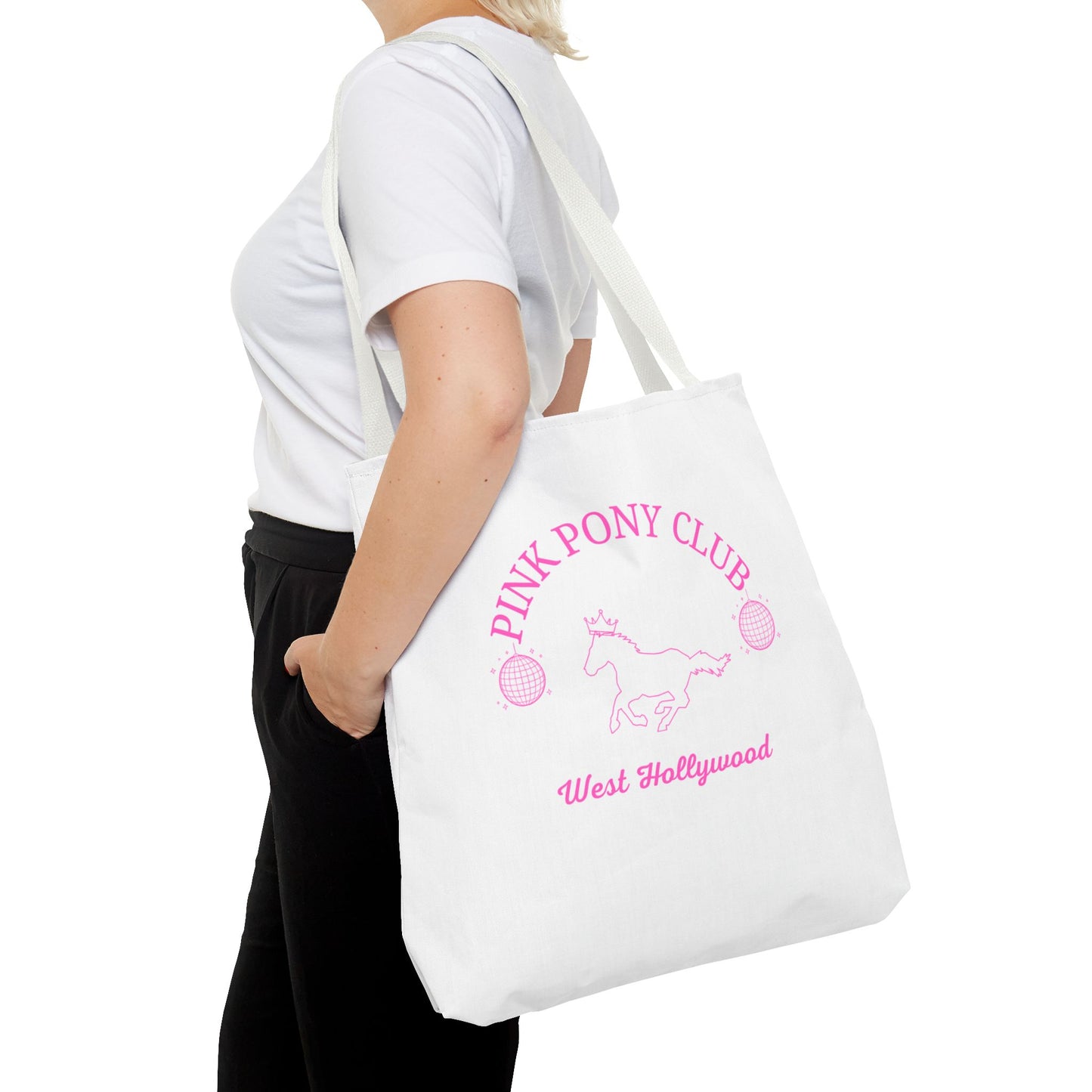 Queers & Queens Pink Pony Club Tote Bag - Stylish & Fun for LGBTQ