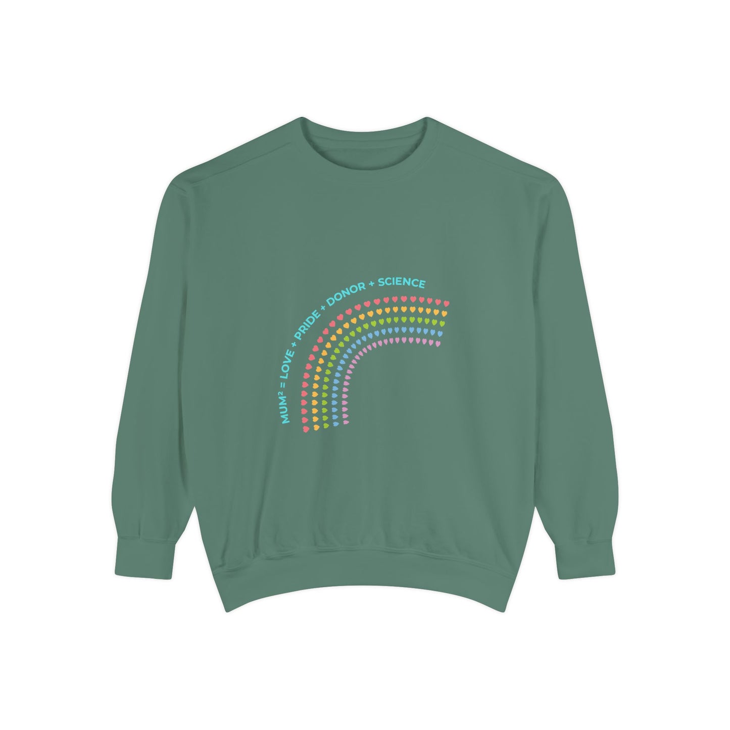 PRIDE MUMS Colorful Pride & Science Sweatshirt, Unisex Fashion, LGBTQ+ Apparel, Comfortable Casual Wear, Perfect Gift for Pride Month