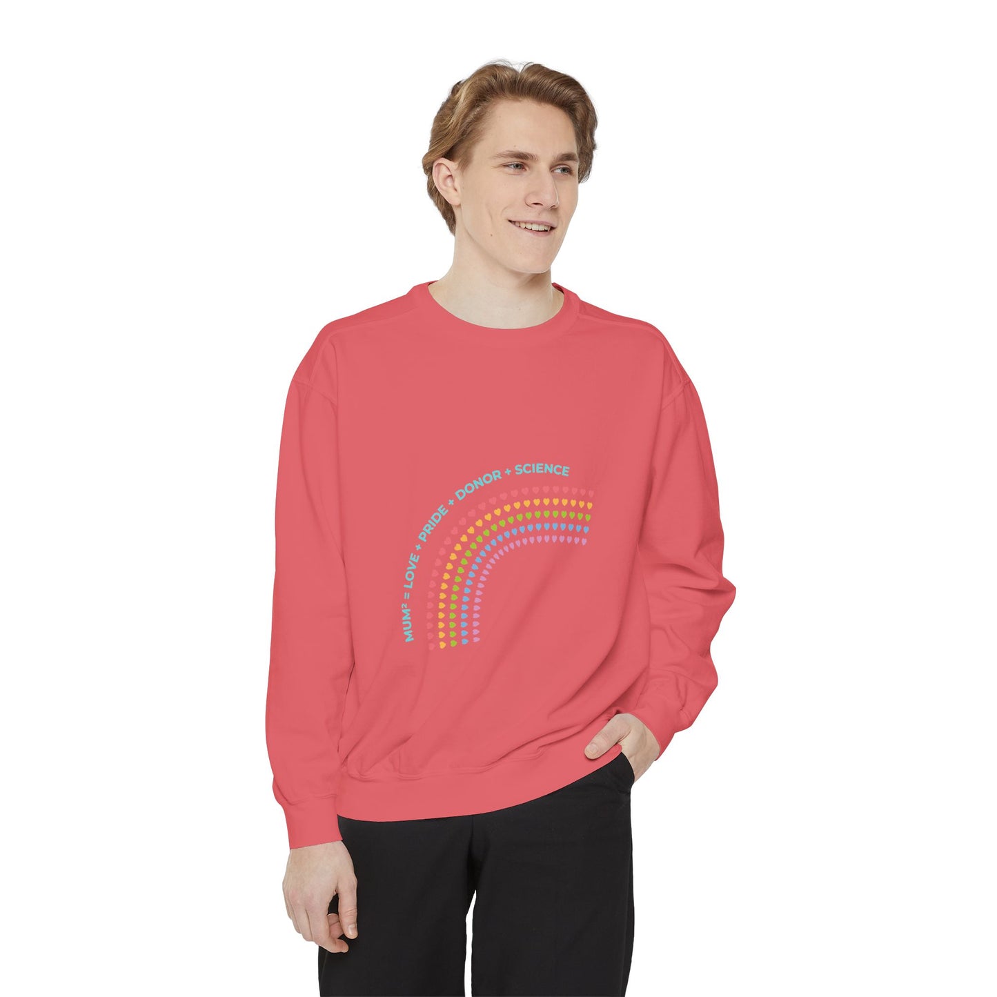 PRIDE MUMS Colorful Pride & Science Sweatshirt, Unisex Fashion, LGBTQ+ Apparel, Comfortable Casual Wear, Perfect Gift for Pride Month