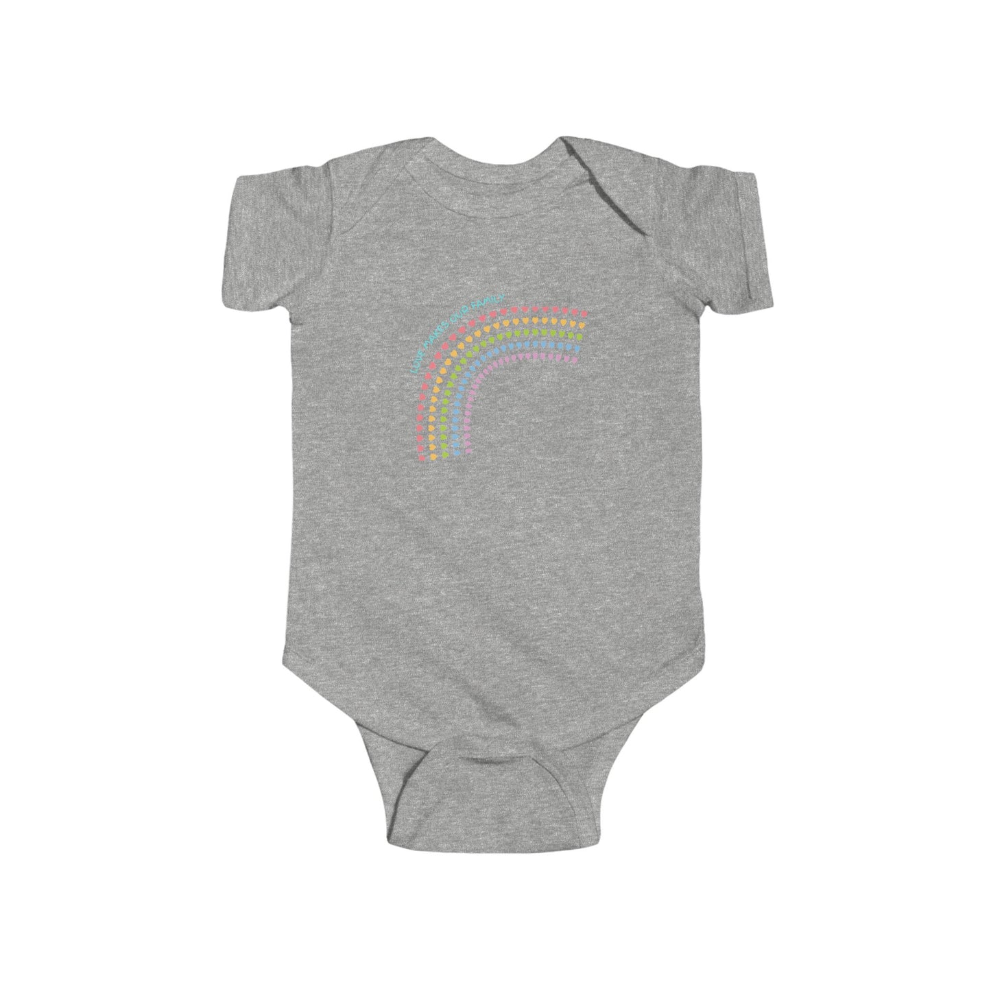 PRIDE Family LGBTQ+ Onesie, Baby Shower Gift, Fun Babywear, Adorable Infant Apparel, Perfect for Celebrations