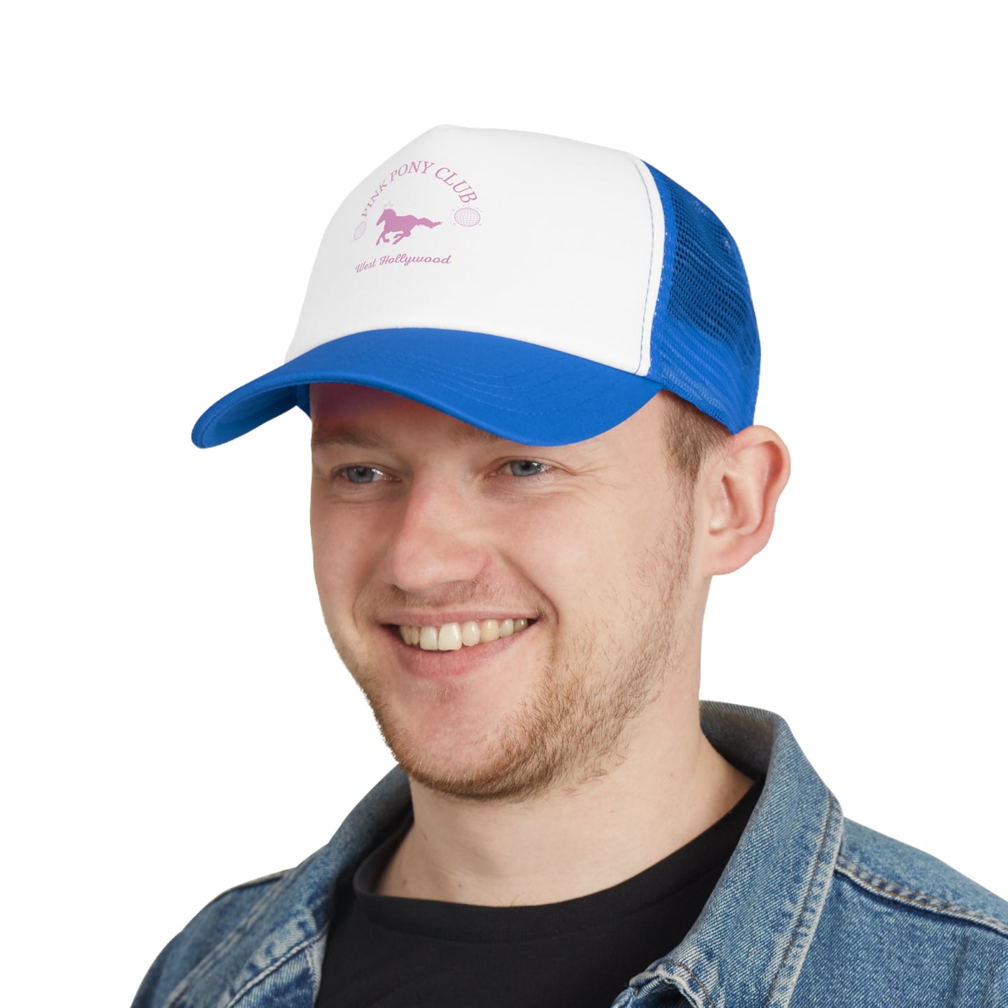 Pink Pony Club Mesh Cap – Trendy Trucker Hat for Fashion Lovers