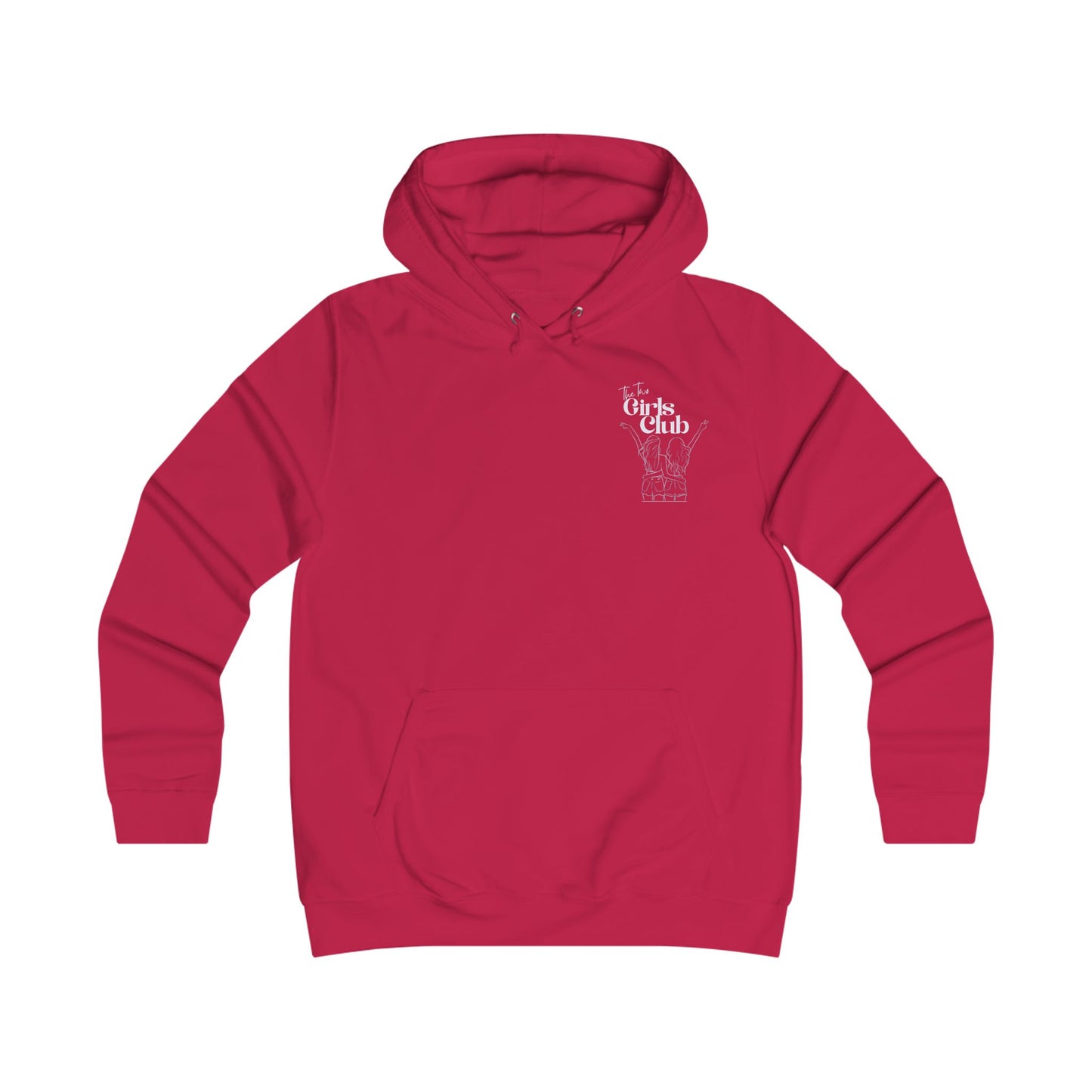 QUEER 2Girls Club Hoodie - Stylish & Playful College Apparel