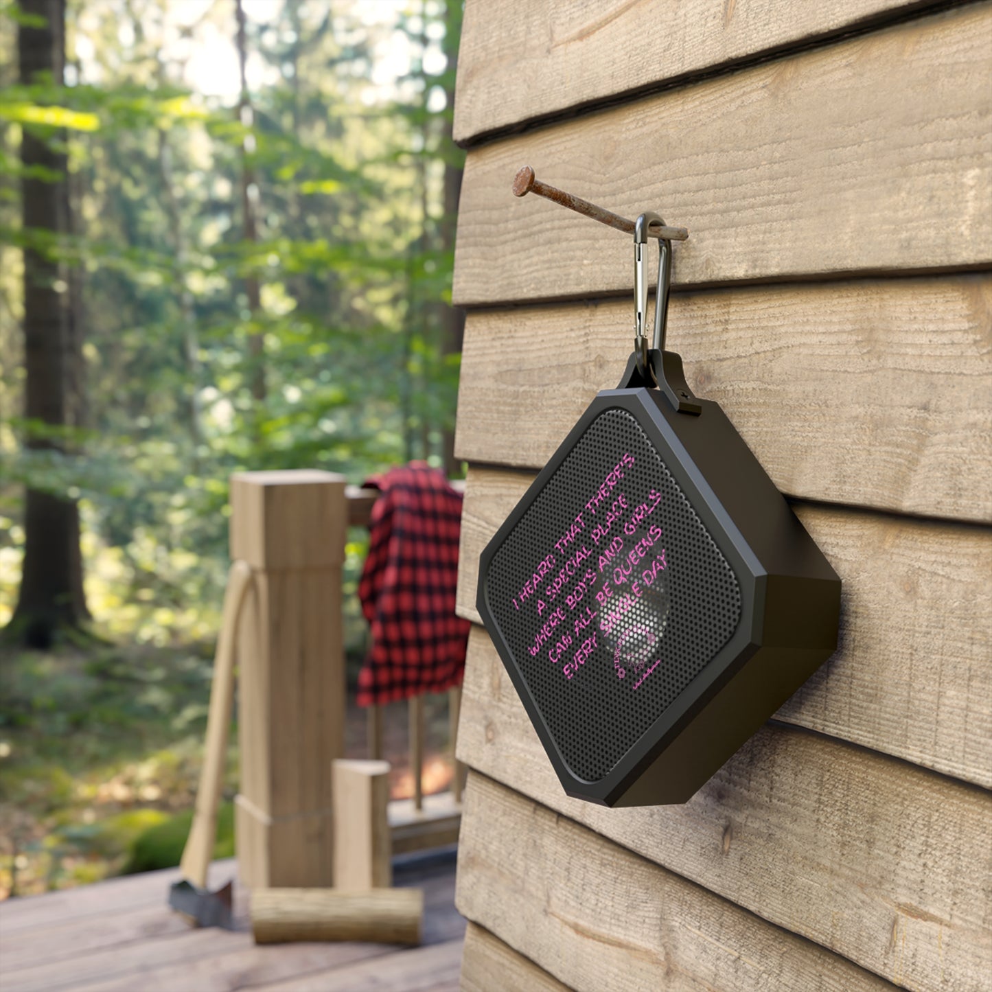 LGBTQ Festival Speaker Perfect for Pride and Camping. Outdoor Bluetooth Speaker - Perfect for LGBTQ parties