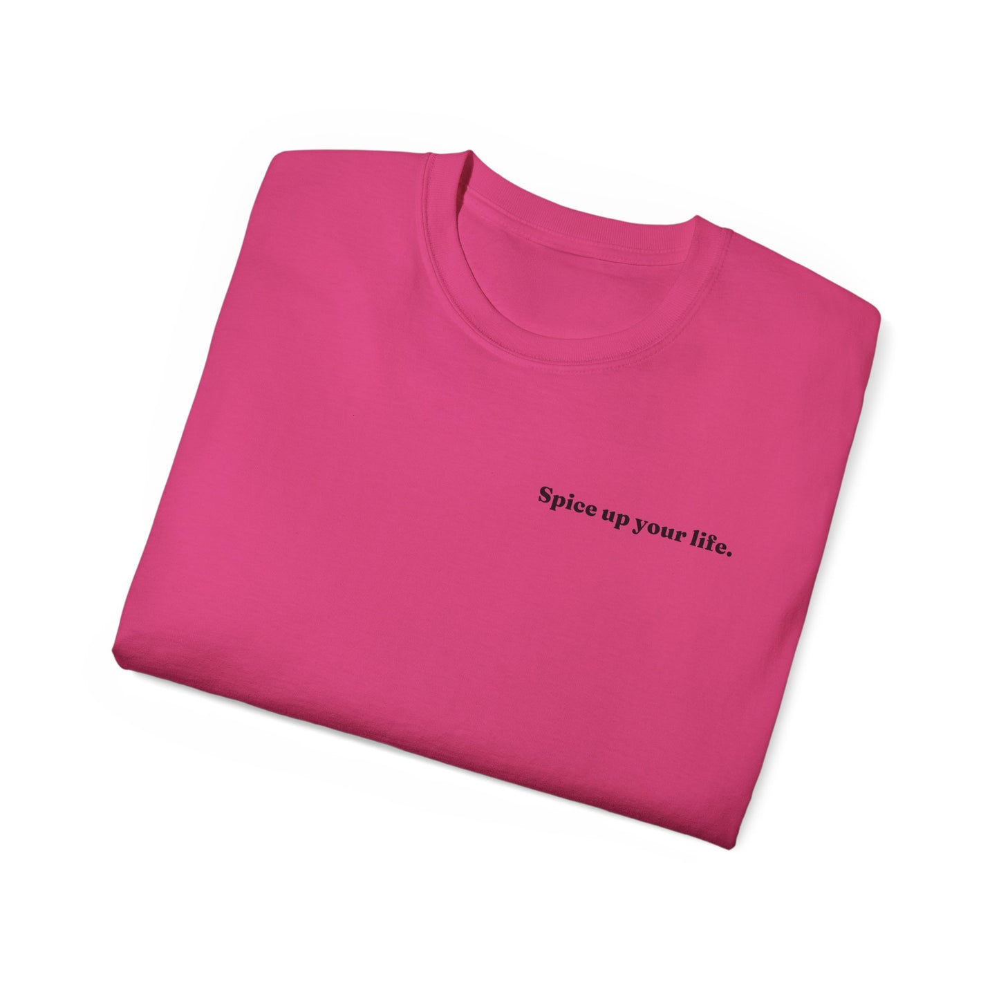 LGBT Unisex Ultra Cotton Tee - "Spice Up Your Life" Graphic T-Shirt for Art and Music Lovers