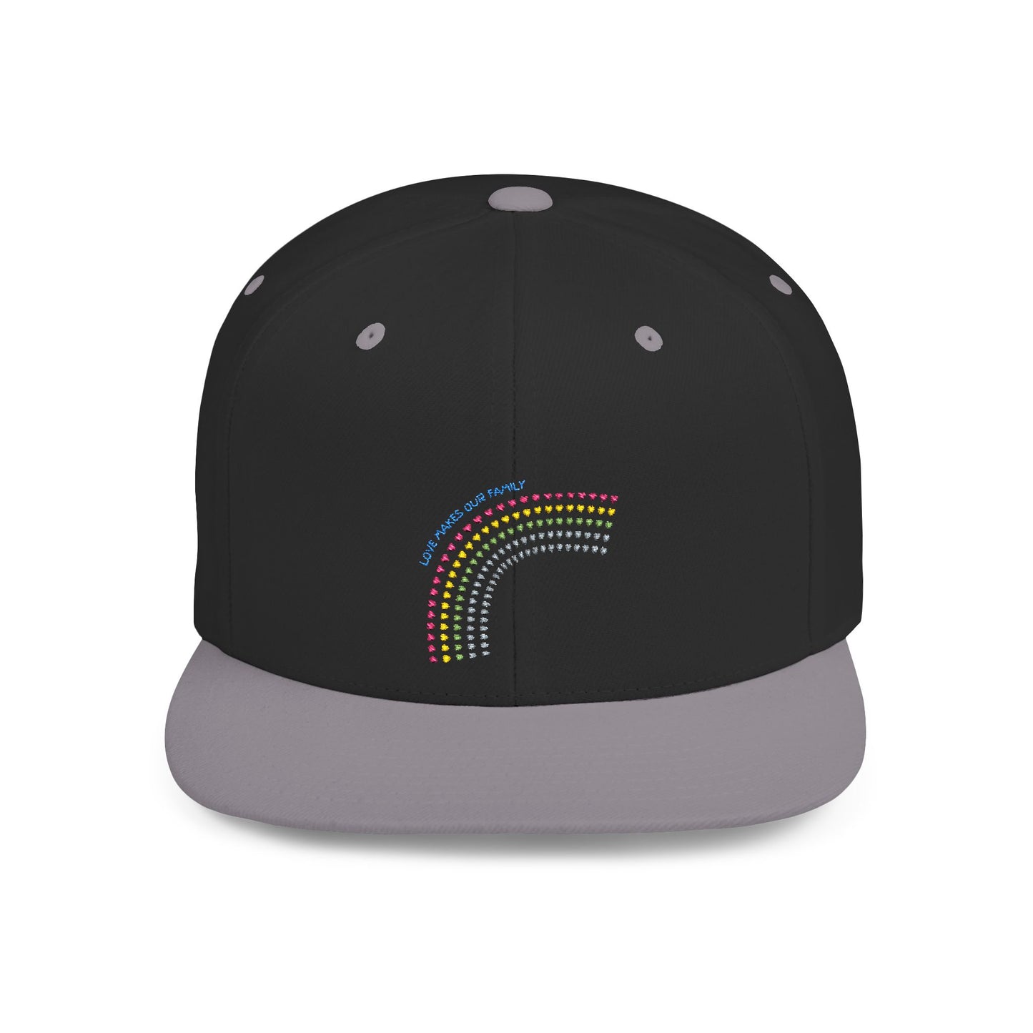 PRIDE LGBTQ+ FAMILY Snapback Cap, Fertility Awareness Hat, Embroidered Snapback, Pride Family matching caps