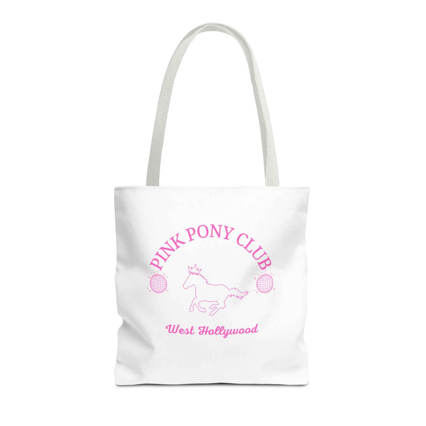 Queers & Queens Pink Pony Club Tote Bag - Stylish & Fun for LGBTQ