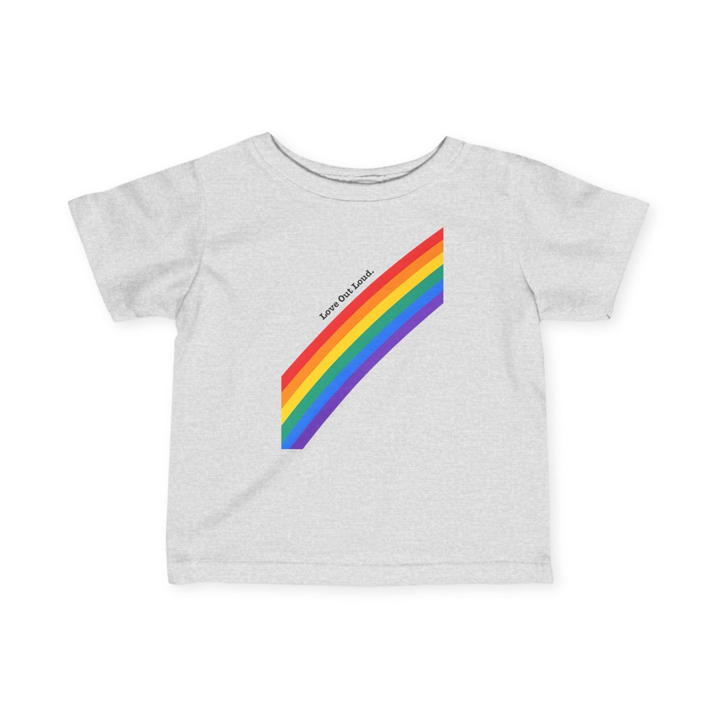 Rainbow Pride Infant Tee - Celebrate Love and Diversity