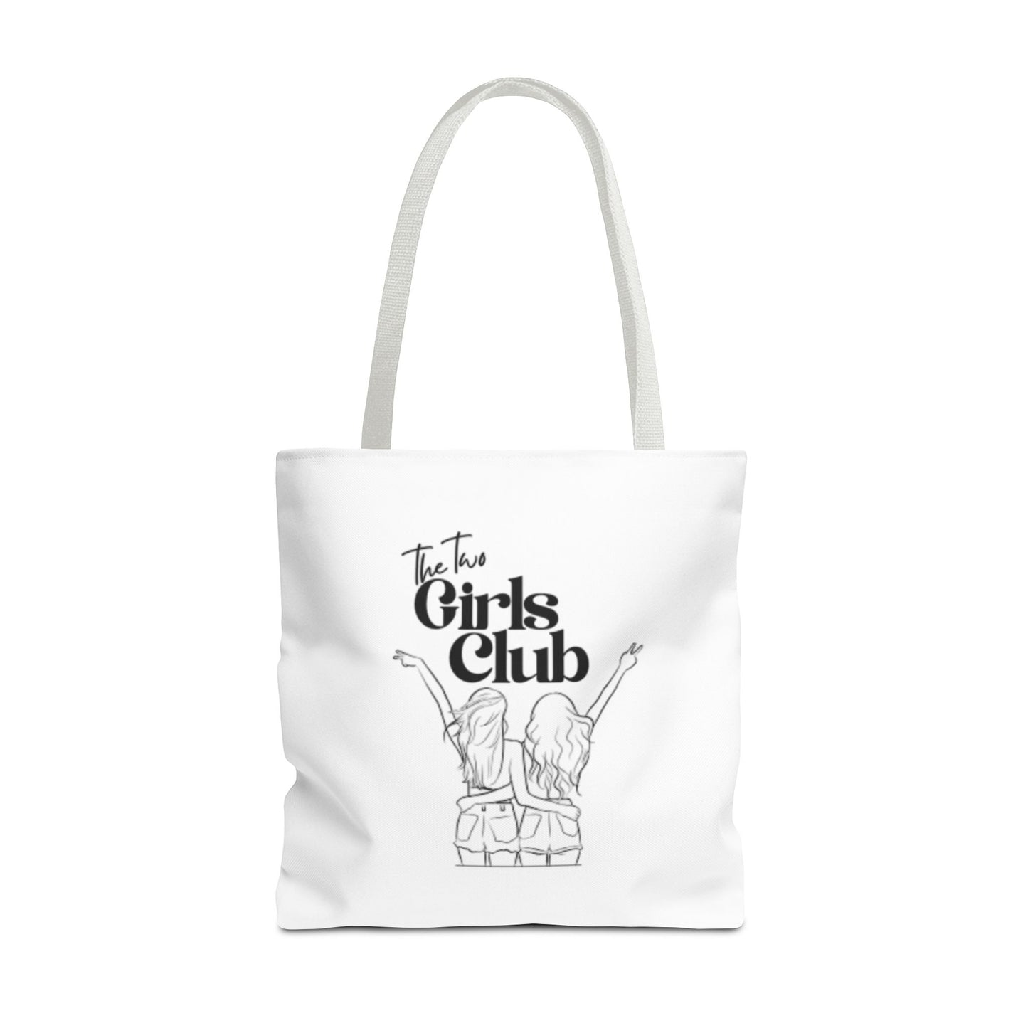 The Two Girls Club PRIDE Girls who like girls Tote Bag - Stylish & Fun for lesbian Friends!