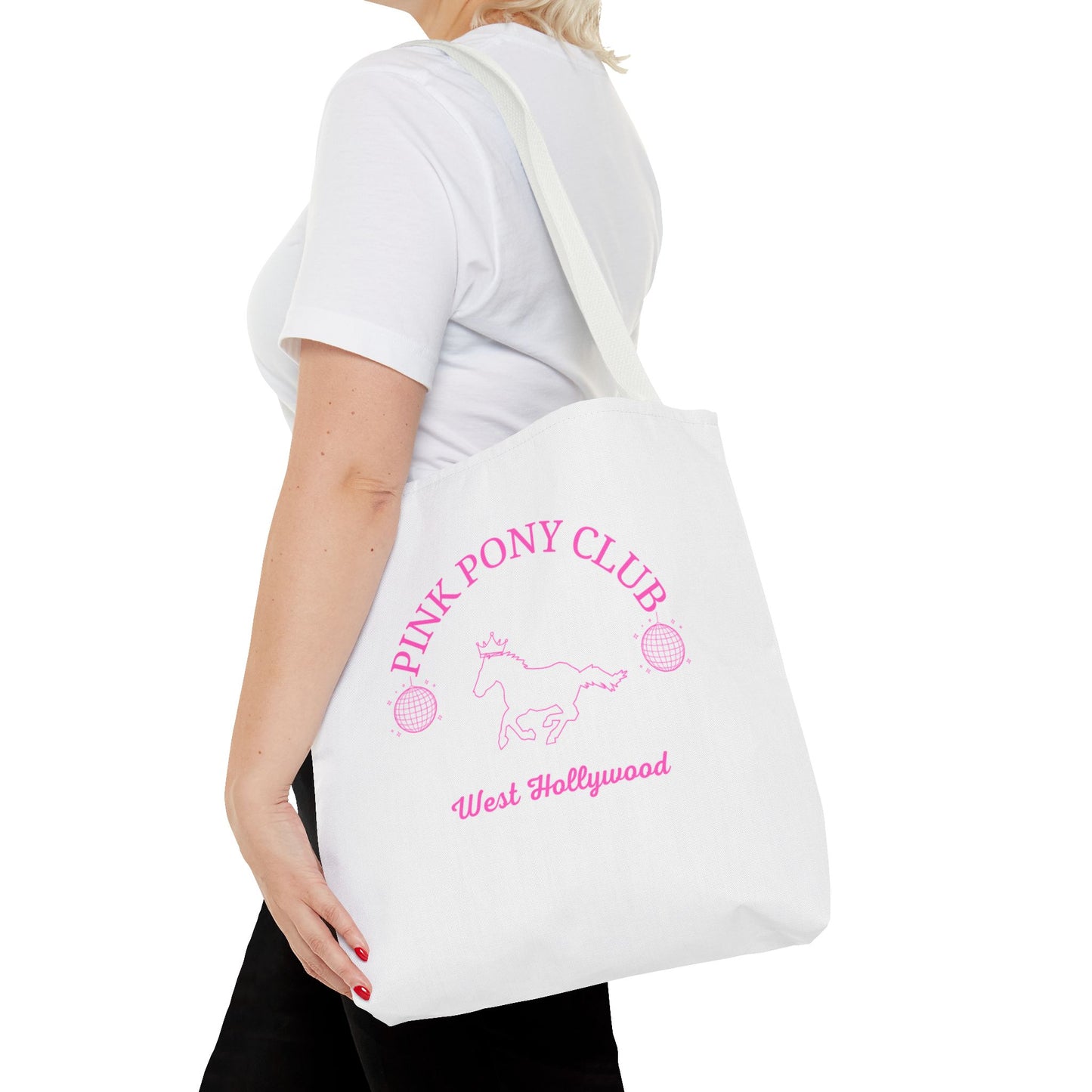 Queers & Queens Pink Pony Club Tote Bag - Stylish & Fun for LGBTQ