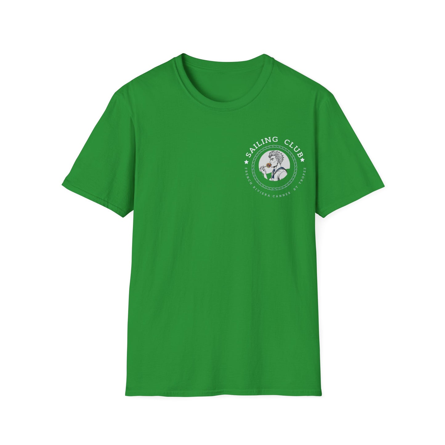 QUEER Sailing Club Unisex Softstyle T-Shirt - Fun Nautical Graphic Tee