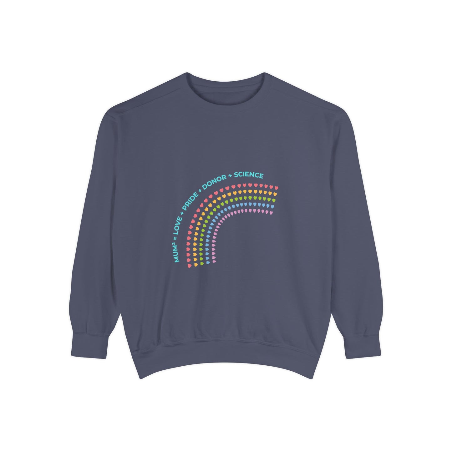 PRIDE MUMS Colorful Pride & Science Sweatshirt, Unisex Fashion, LGBTQ+ Apparel, Comfortable Casual Wear, Perfect Gift for Pride Month