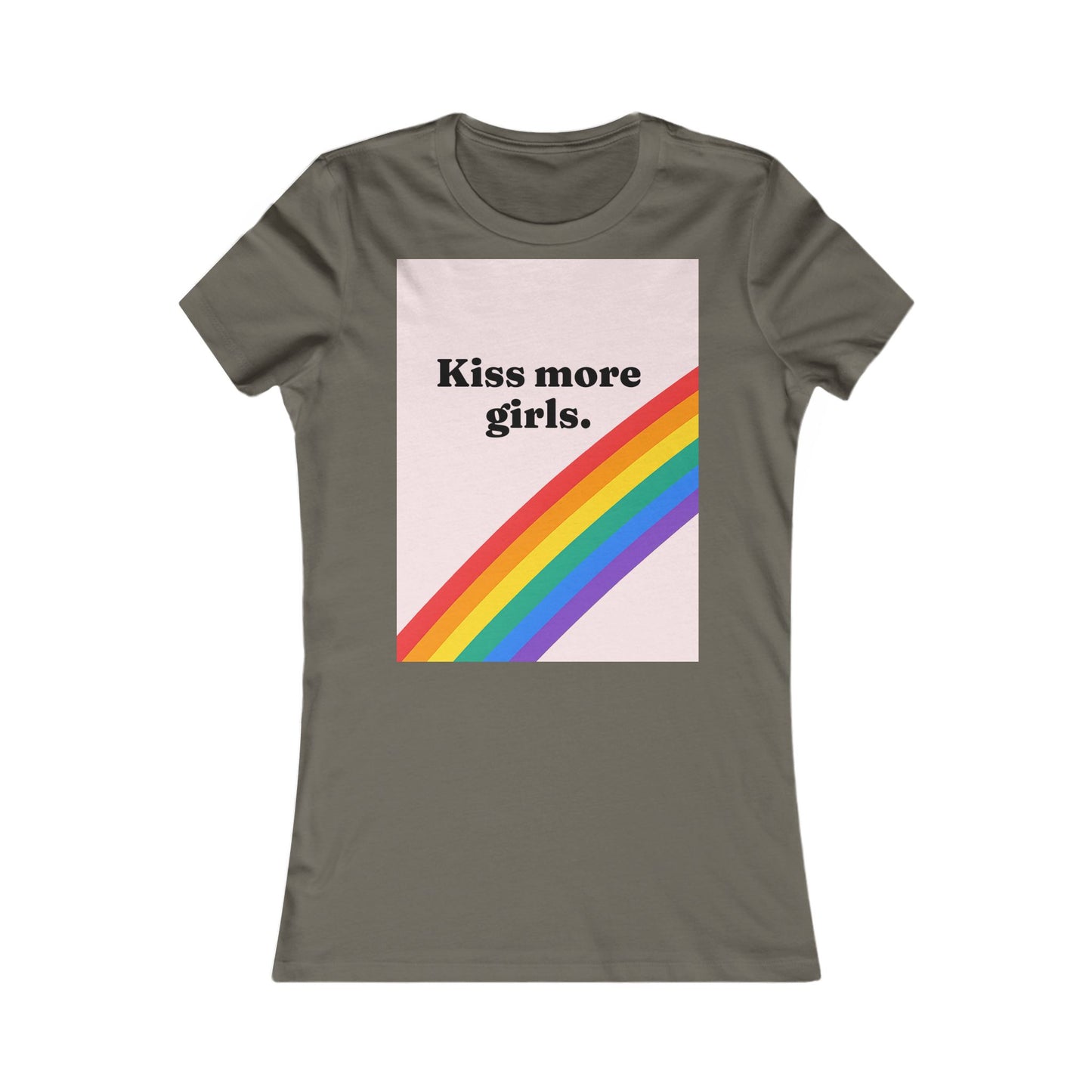 kiss more girls Tee - Queer- Women's Favorite Shirt