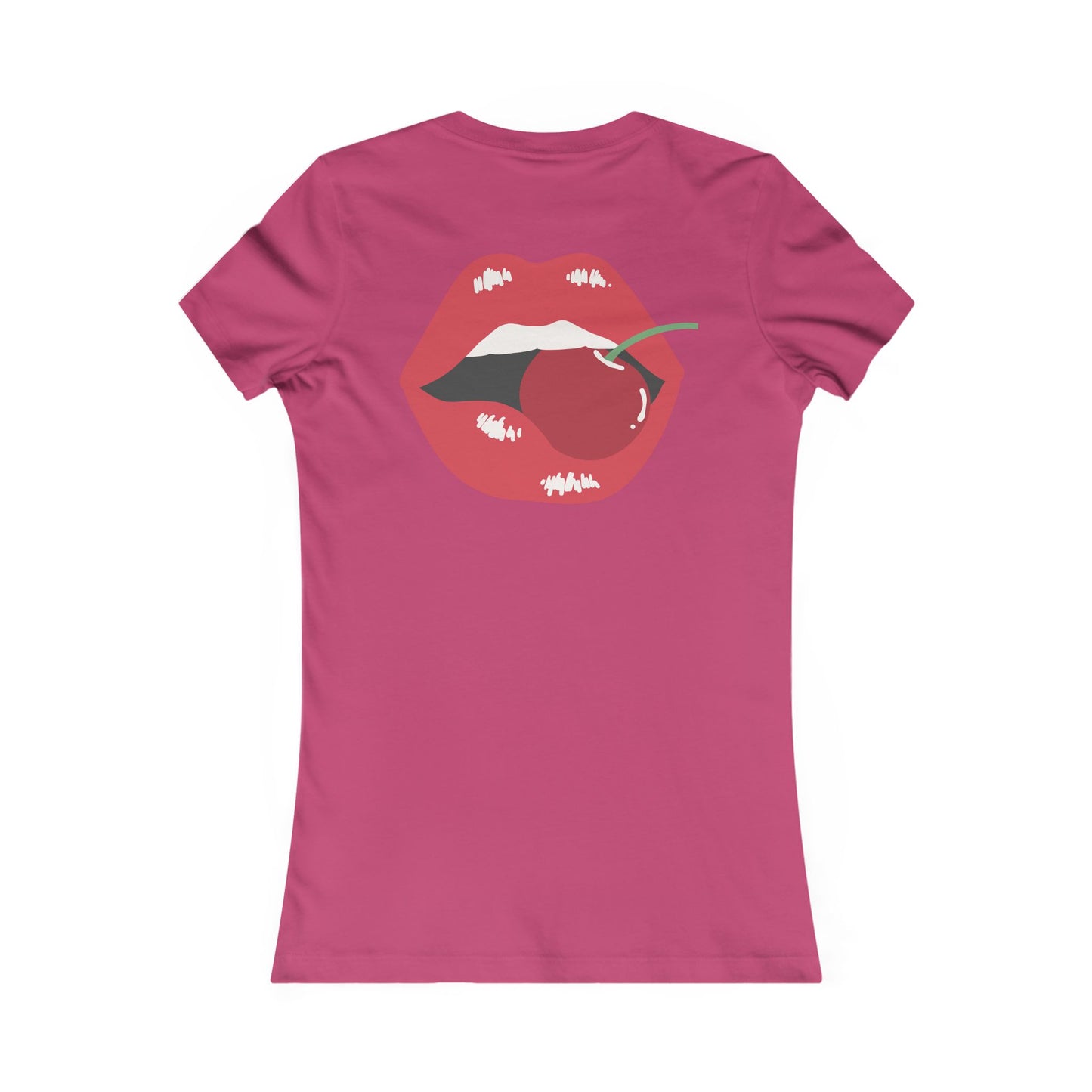 IYKYK cherry chapstick I kissed a girl Tee - Queer- Women's Favorite Shirt