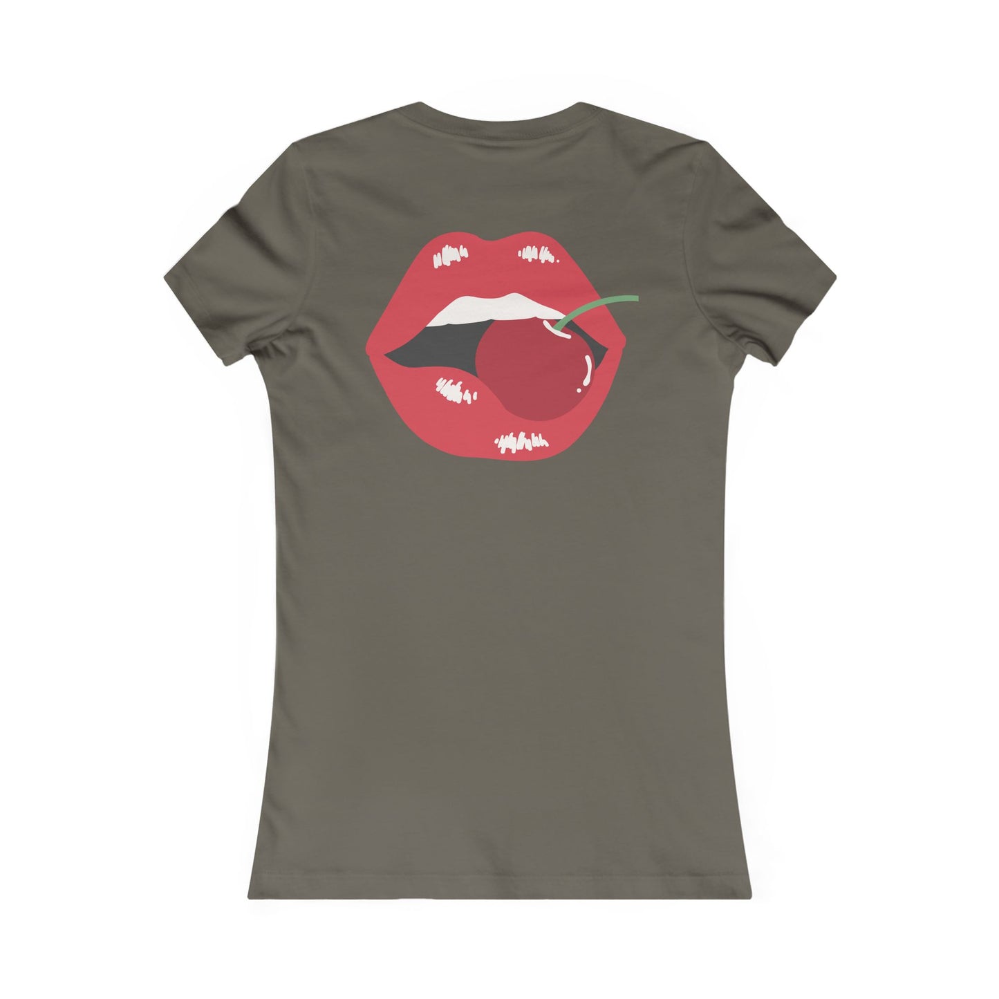 IYKYK cherry chapstick I kissed a girl Tee - Queer- Women's Favorite Shirt