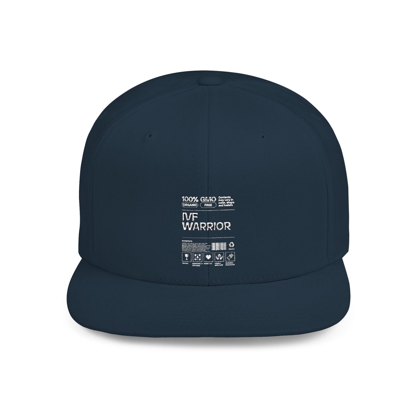 IVF Warrior Snapback Cap, Fertility Awareness Hat, Embroidered Snapback, Infertility Support Cap, Snapback Cap for IVF Journey