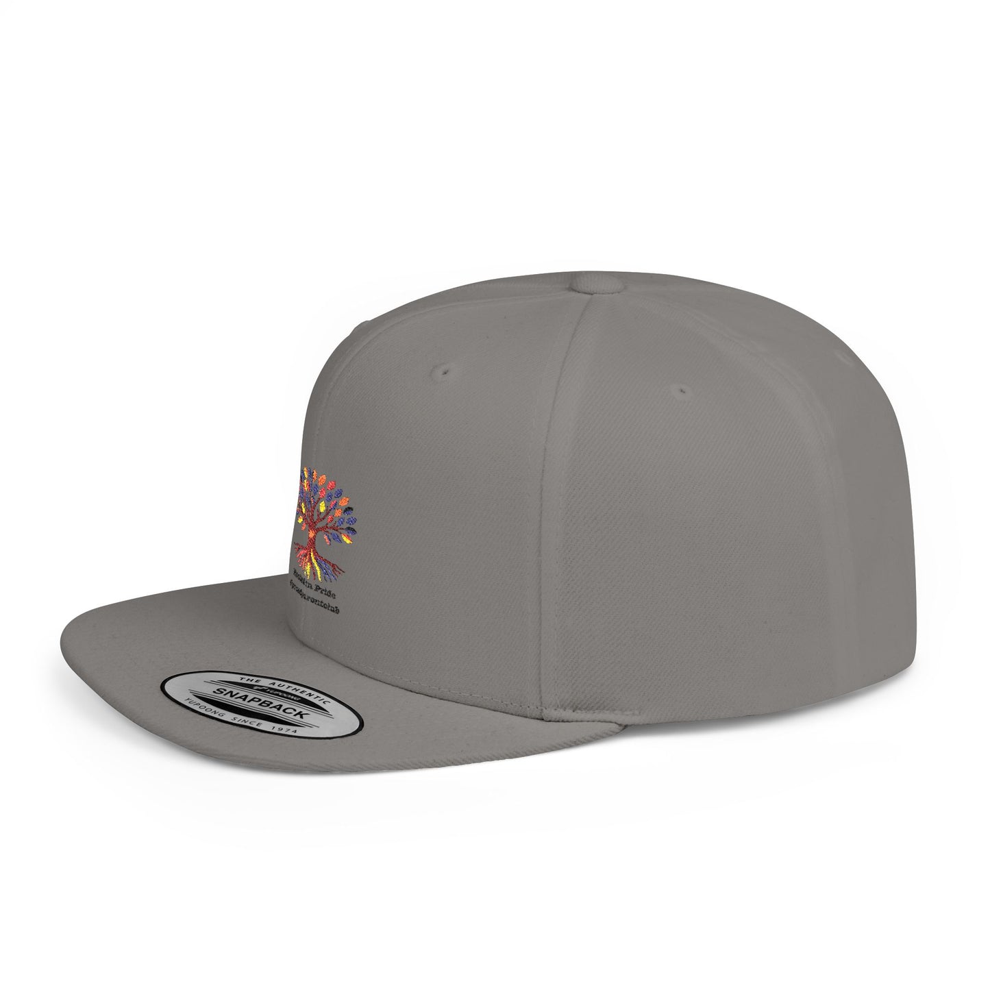 Snapback Cap Proud Parent of LGBTQ Offspring for Pride Support
