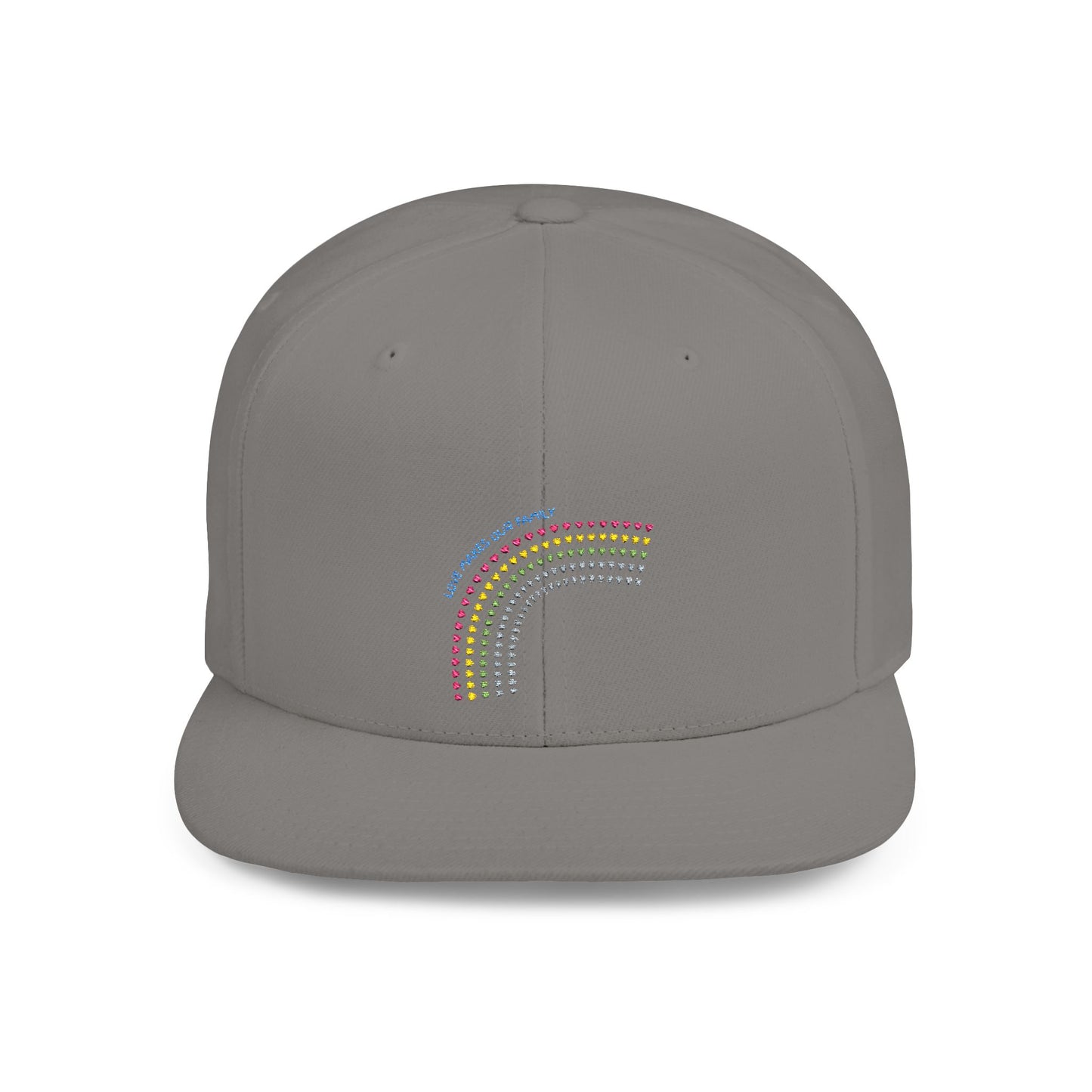 PRIDE LGBTQ+ FAMILY Snapback Cap, Fertility Awareness Hat, Embroidered Snapback, Pride Family matching caps
