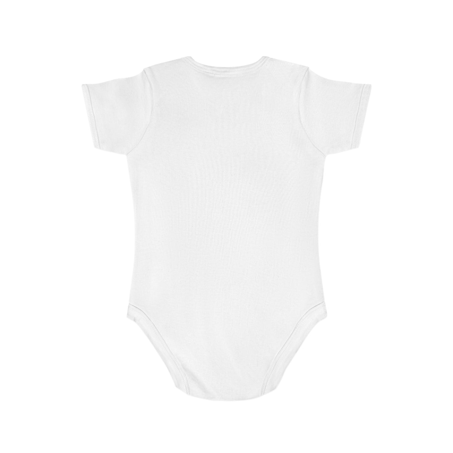 Novelty human being label Short Sleeve Baby Bodysuit