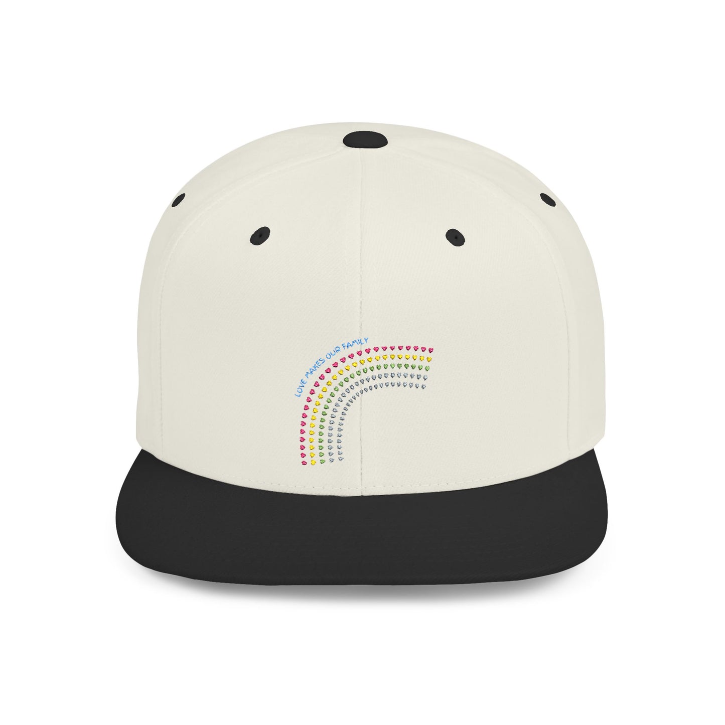PRIDE LGBTQ+ FAMILY Snapback Cap, Fertility Awareness Hat, Embroidered Snapback, Pride Family matching caps