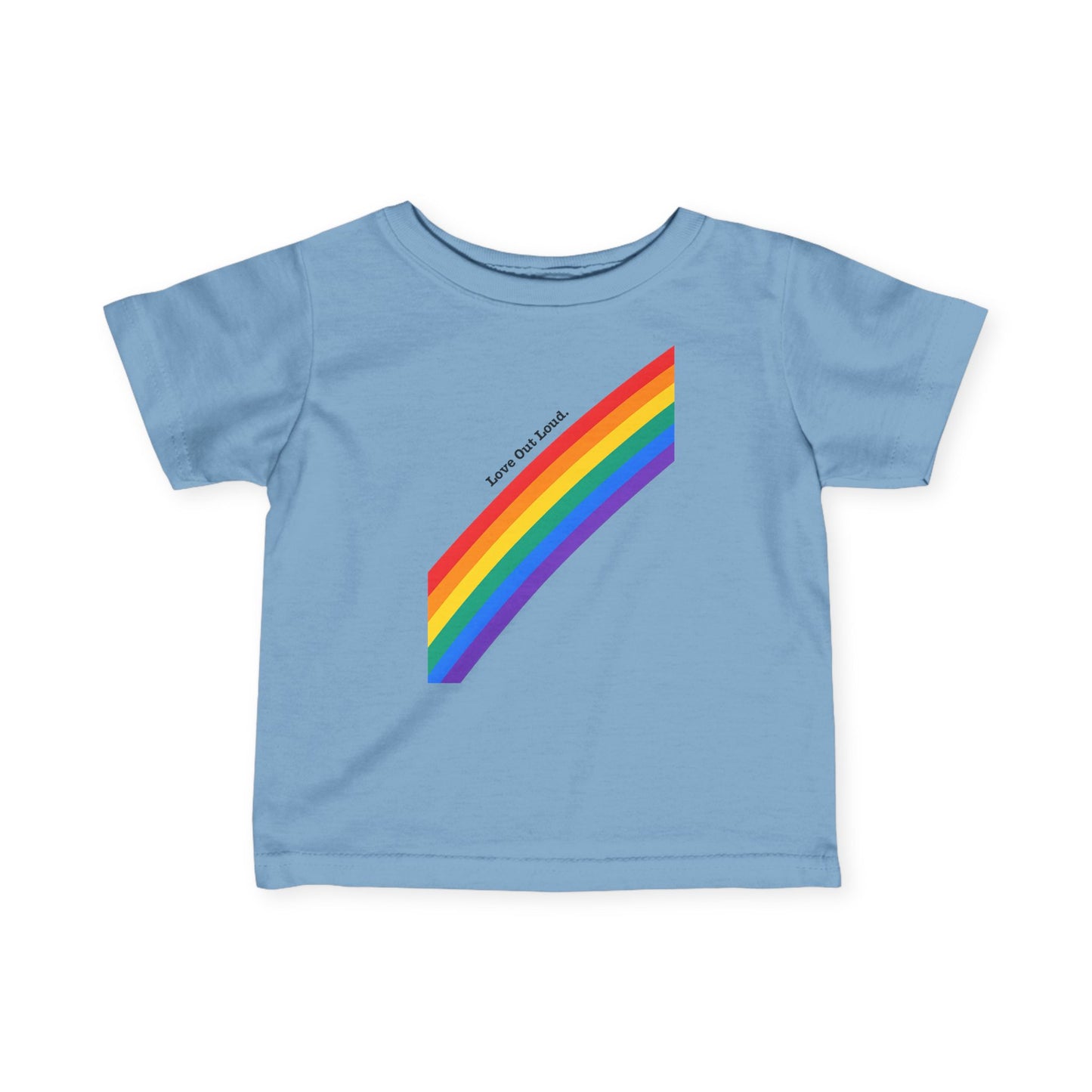 Rainbow Pride Infant Tee - Celebrate Love and Diversity