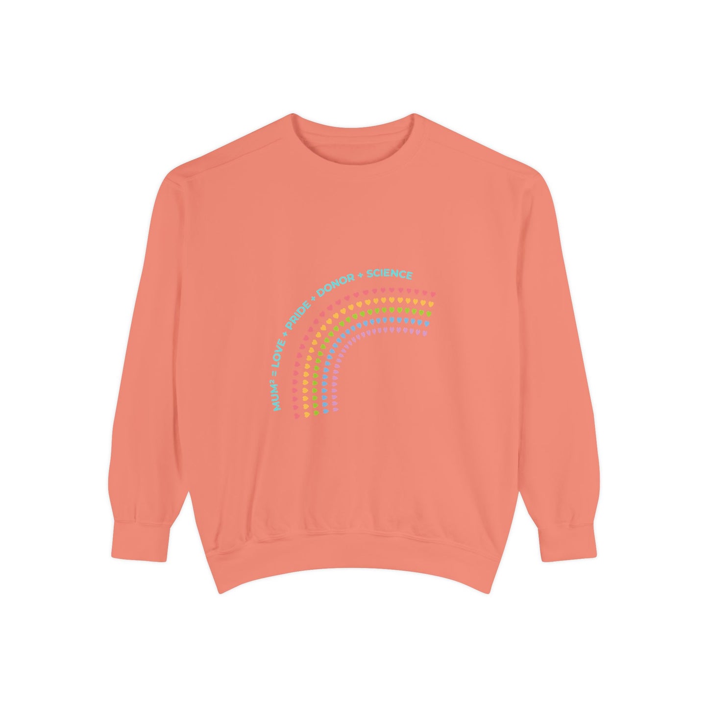 PRIDE MUMS Colorful Pride & Science Sweatshirt, Unisex Fashion, LGBTQ+ Apparel, Comfortable Casual Wear, Perfect Gift for Pride Month