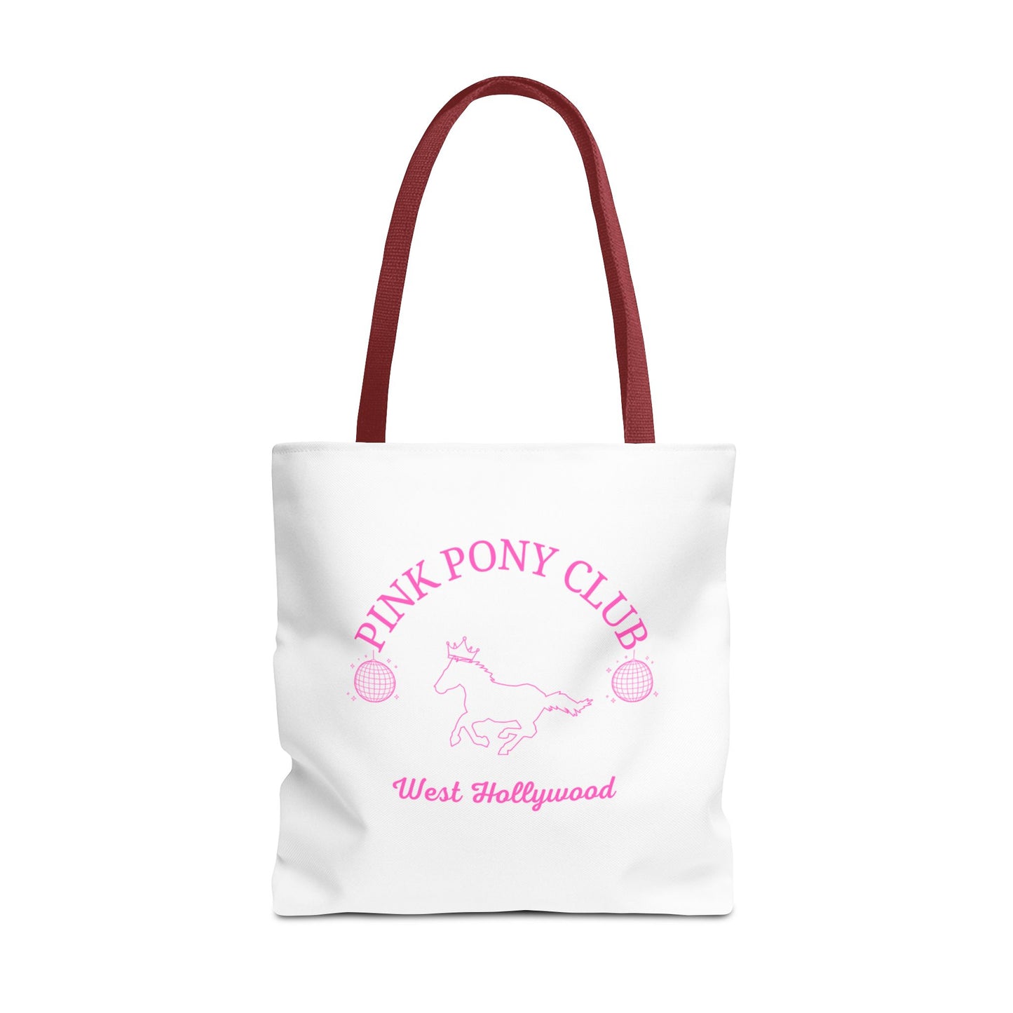 Queers & Queens Pink Pony Club Tote Bag - Stylish & Fun for LGBTQ