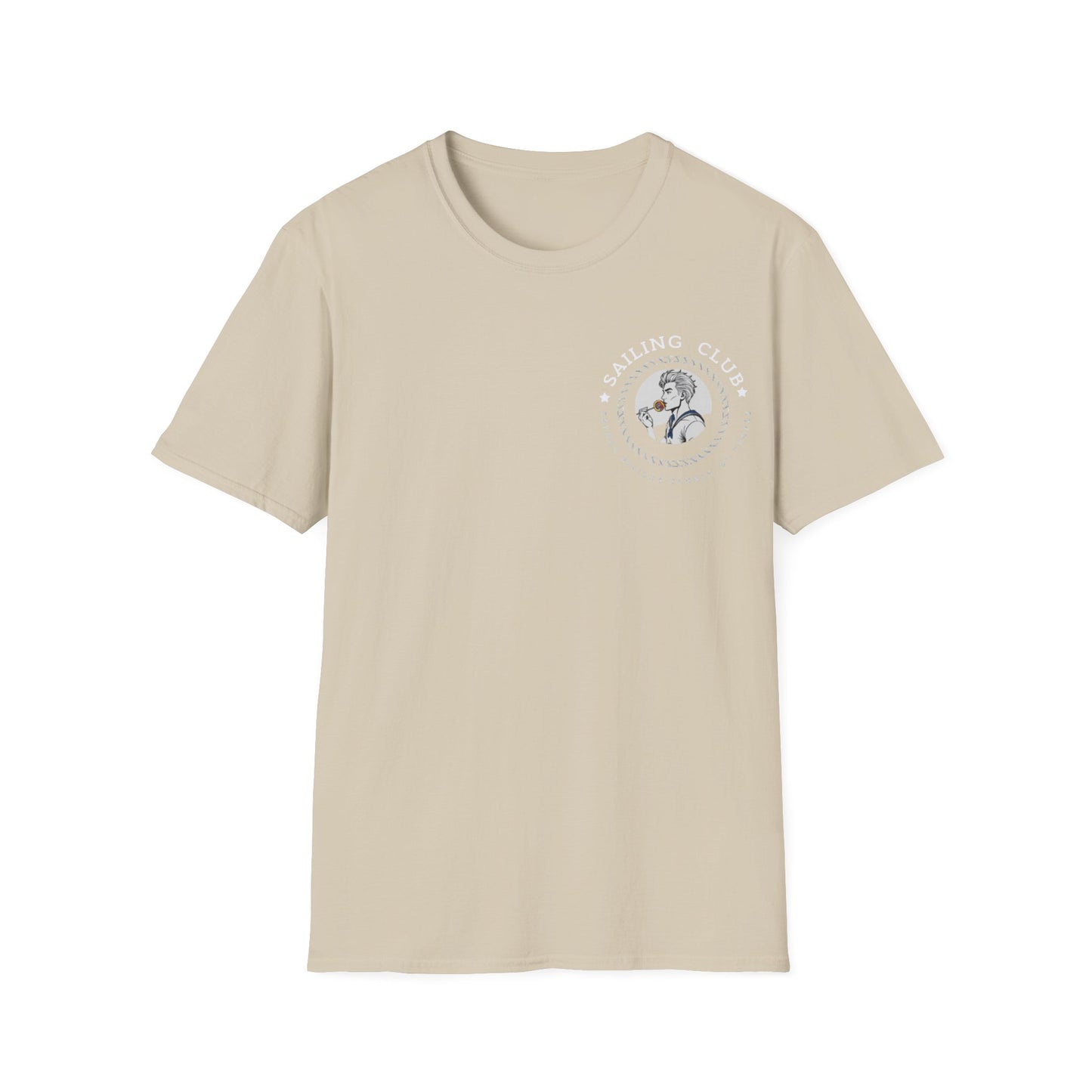 QUEER Sailing Club Unisex Softstyle T-Shirt - Fun Nautical Graphic Tee