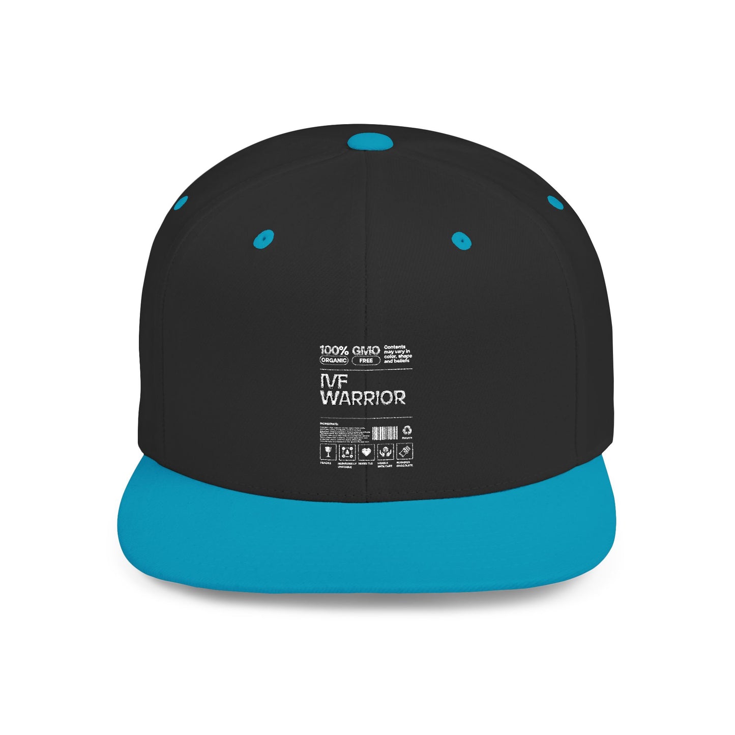 IVF Warrior Snapback Cap, Fertility Awareness Hat, Embroidered Snapback, Infertility Support Cap, Snapback Cap for IVF Journey