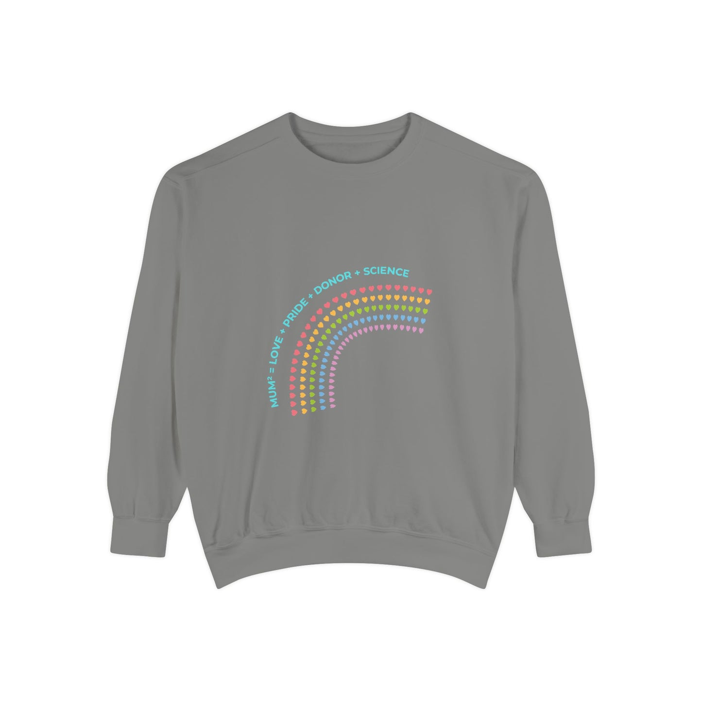 PRIDE MUMS Colorful Pride & Science Sweatshirt, Unisex Fashion, LGBTQ+ Apparel, Comfortable Casual Wear, Perfect Gift for Pride Month