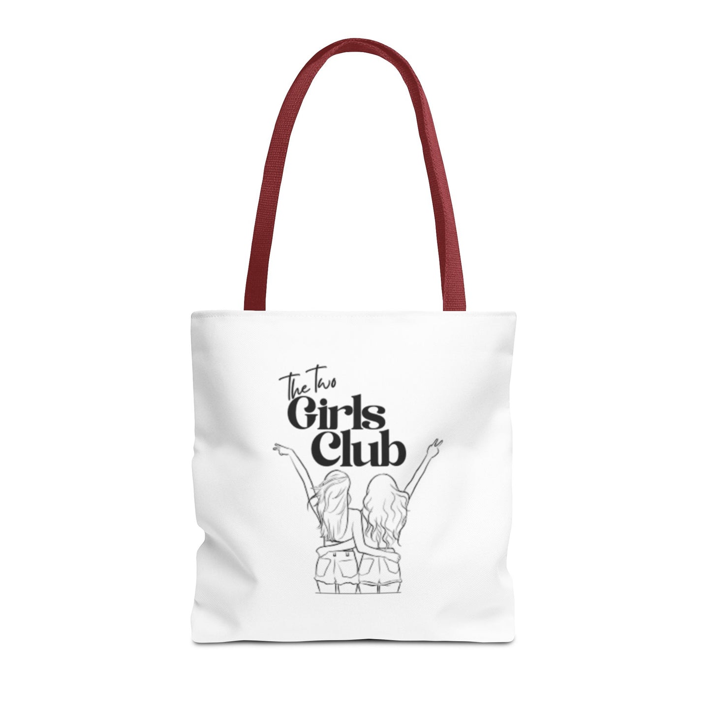 The Two Girls Club PRIDE Girls who like girls Tote Bag - Stylish & Fun for lesbian Friends!
