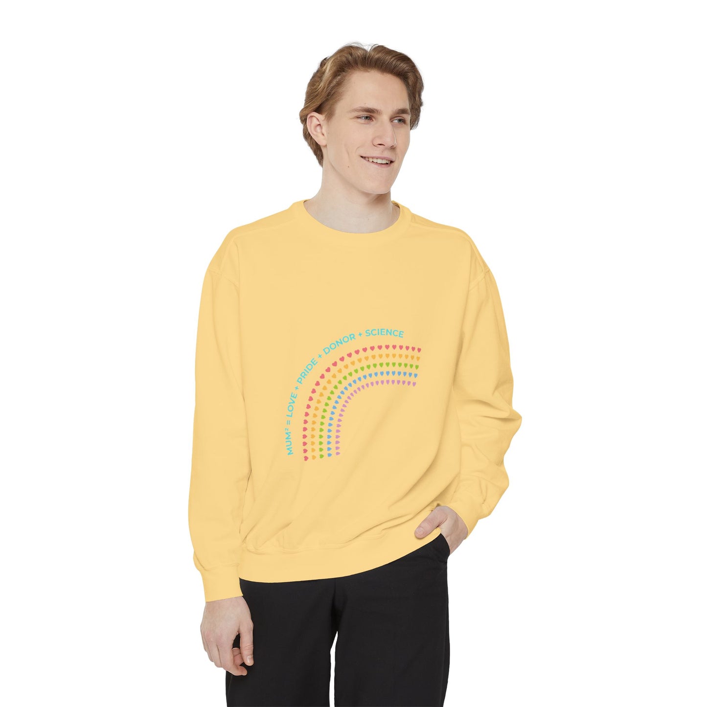 PRIDE MUMS Colorful Pride & Science Sweatshirt, Unisex Fashion, LGBTQ+ Apparel, Comfortable Casual Wear, Perfect Gift for Pride Month