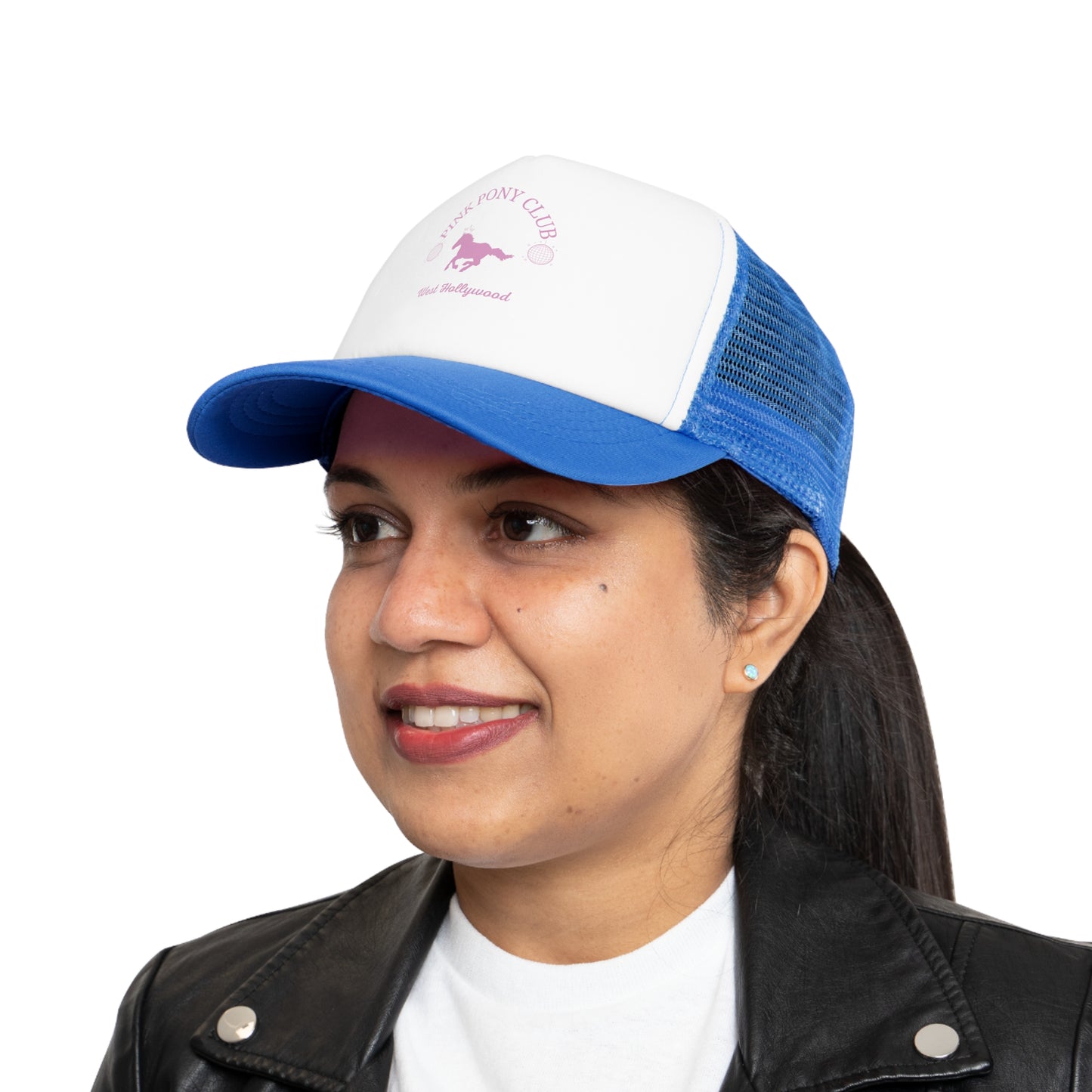 Pink Pony Club Mesh Cap – Trendy Trucker Hat for Fashion Lovers