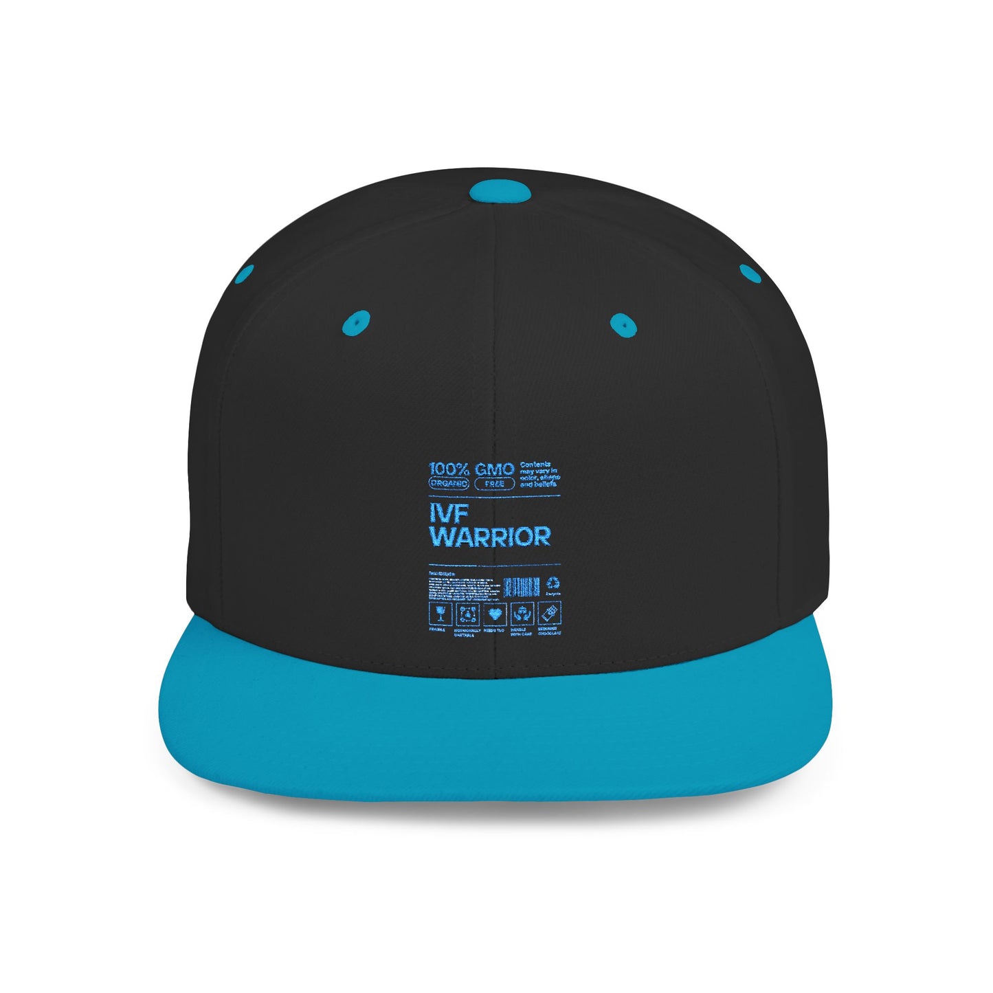 IVF Warrior Snapback Cap, Fertility Awareness Hat, Embroidered Snapback, Infertility Support Cap, Snapback Cap for IVF Journey
