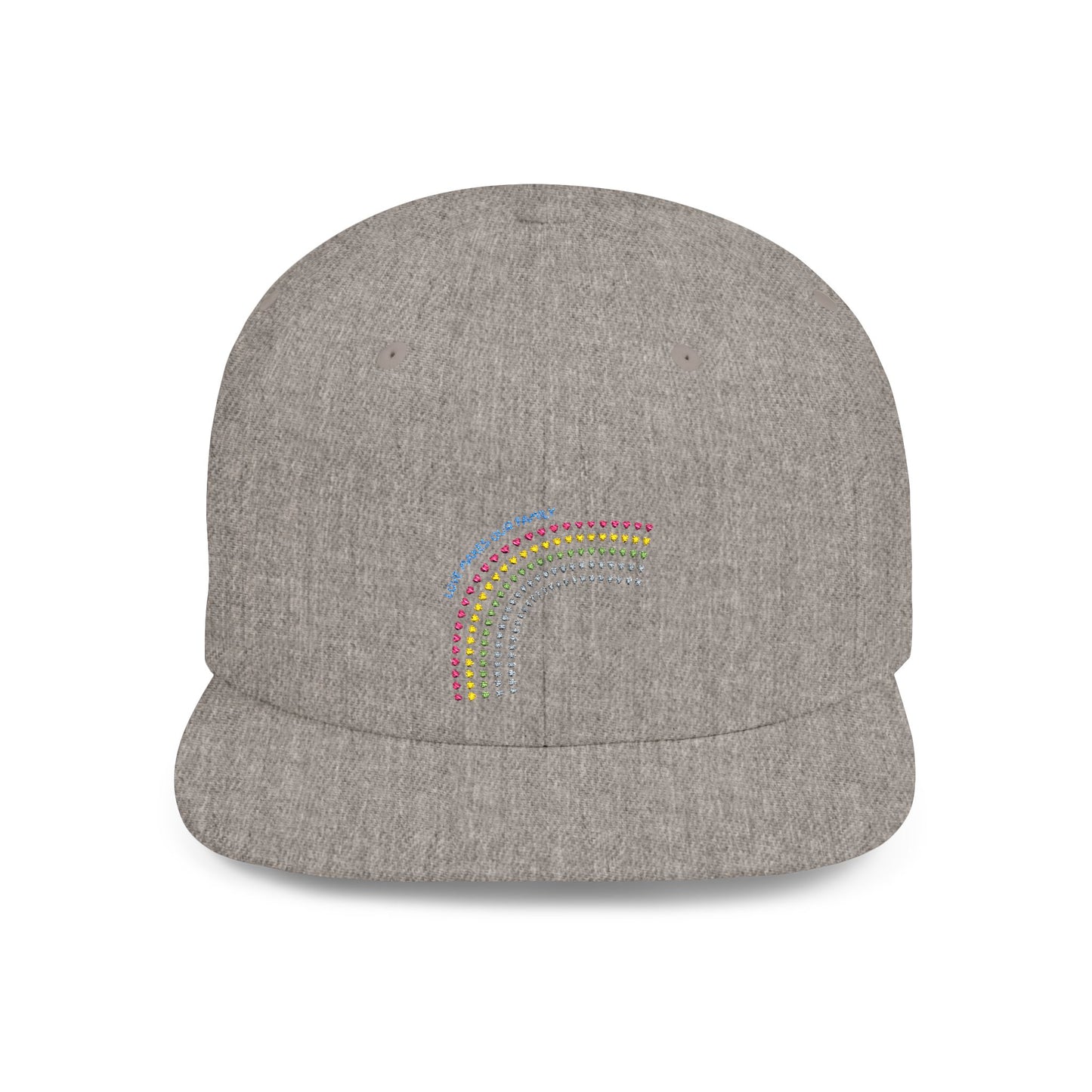 PRIDE LGBTQ+ FAMILY Snapback Cap, Fertility Awareness Hat, Embroidered Snapback, Pride Family matching caps