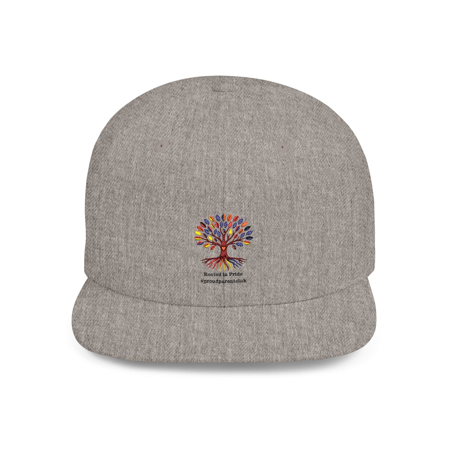 Snapback Cap Proud Parent of LGBTQ Offspring for Pride Support