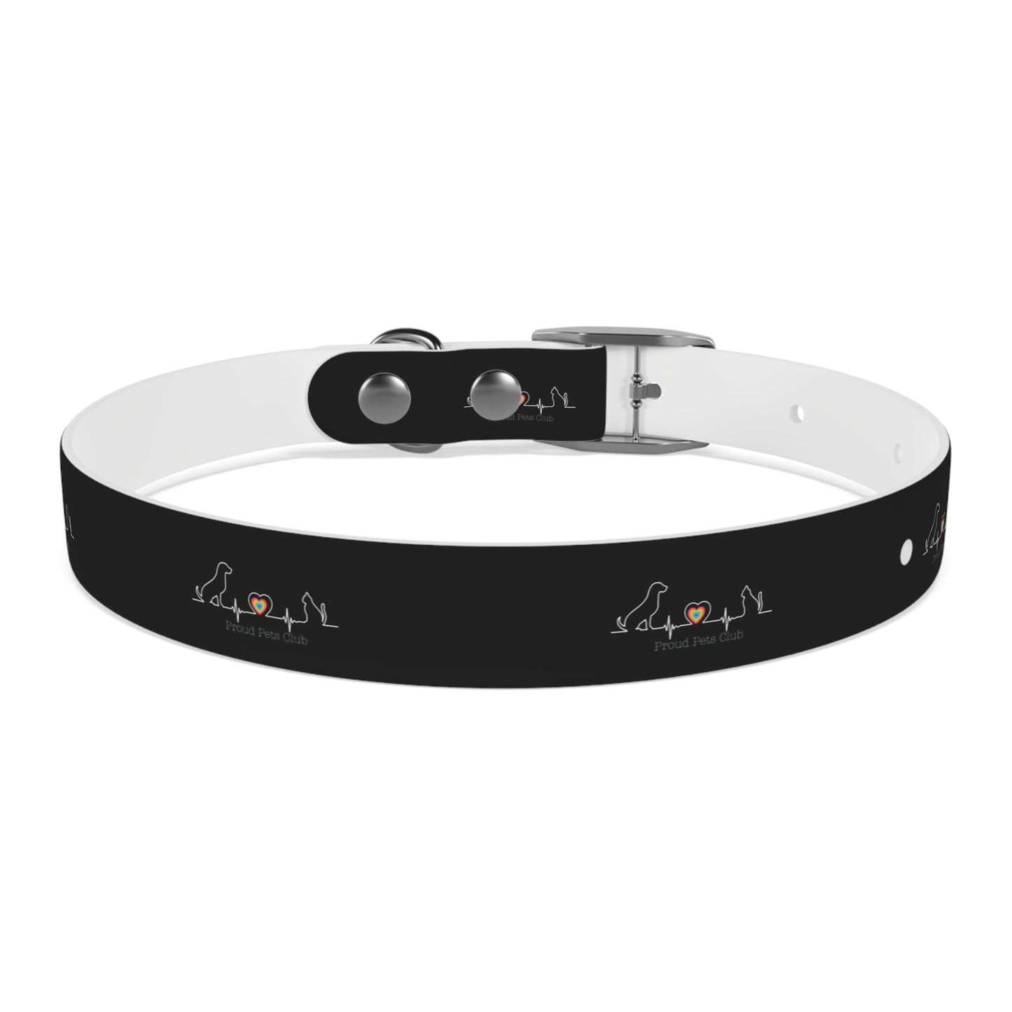 Dog Collar - LGBTQ Proud Pets Club Collar for Pet Dog in LGBTQ Family