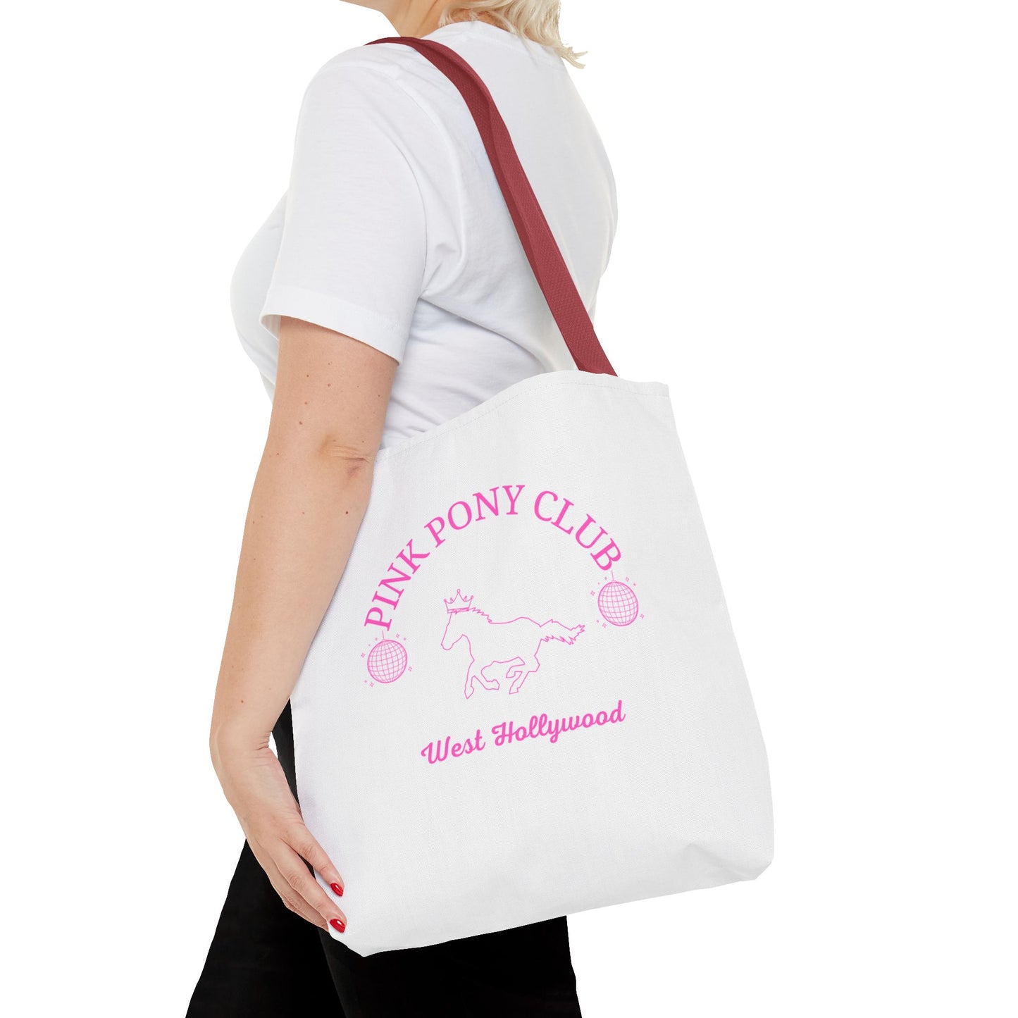 Queers & Queens Pink Pony Club Tote Bag - Stylish & Fun for LGBTQ
