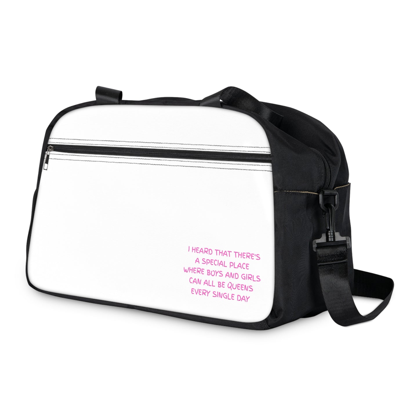 Queer Pink Pony Club Weekend Bag - Proud Queer & Here bag for an overnight stay