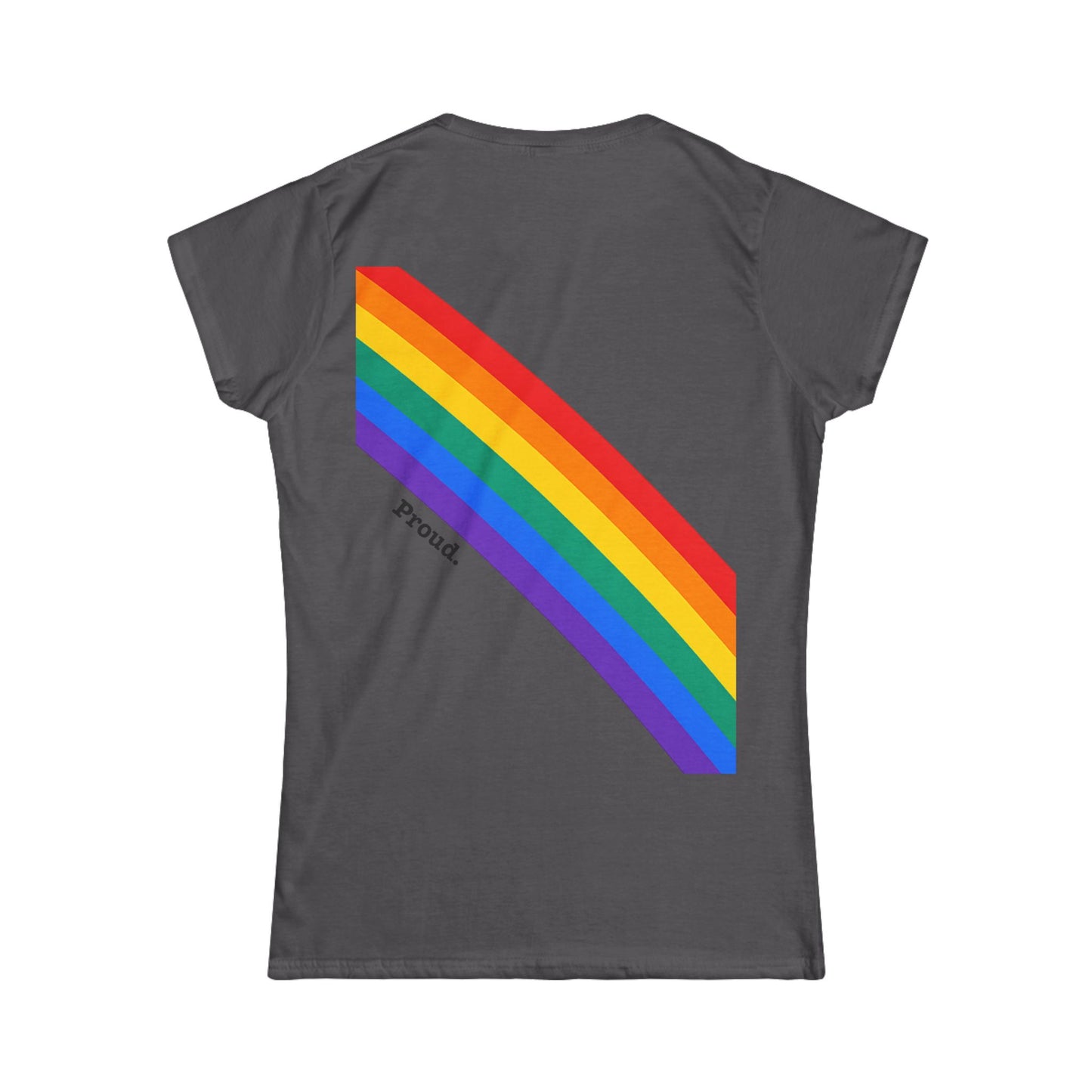 Pride Rainbow Tee - Love out loud & proud