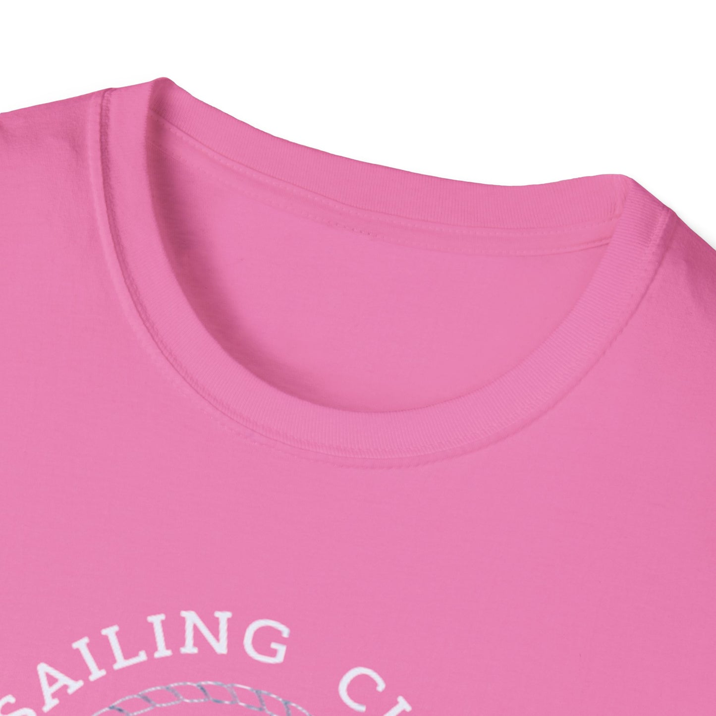 QUEER Sailing Club Unisex Softstyle T-Shirt - Fun Nautical Graphic Tee