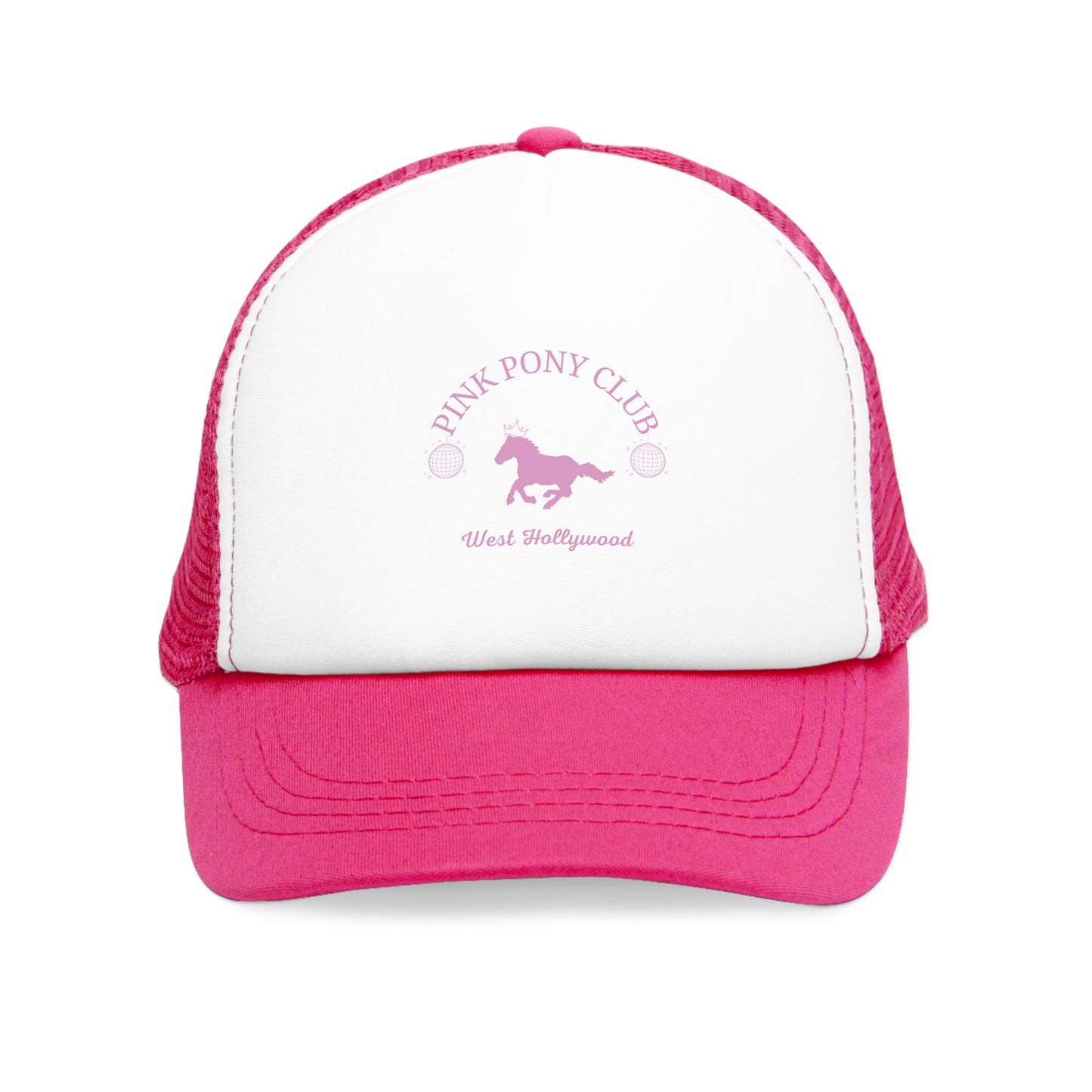 Pink Pony Club Mesh Cap – Trendy Trucker Hat for Fashion Lovers