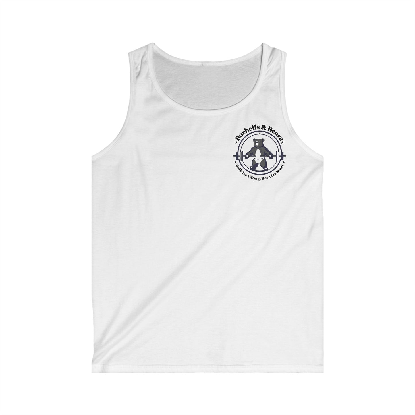 LGBTQ Bear's Fitness Tank Top - Work Hard Play Hard
