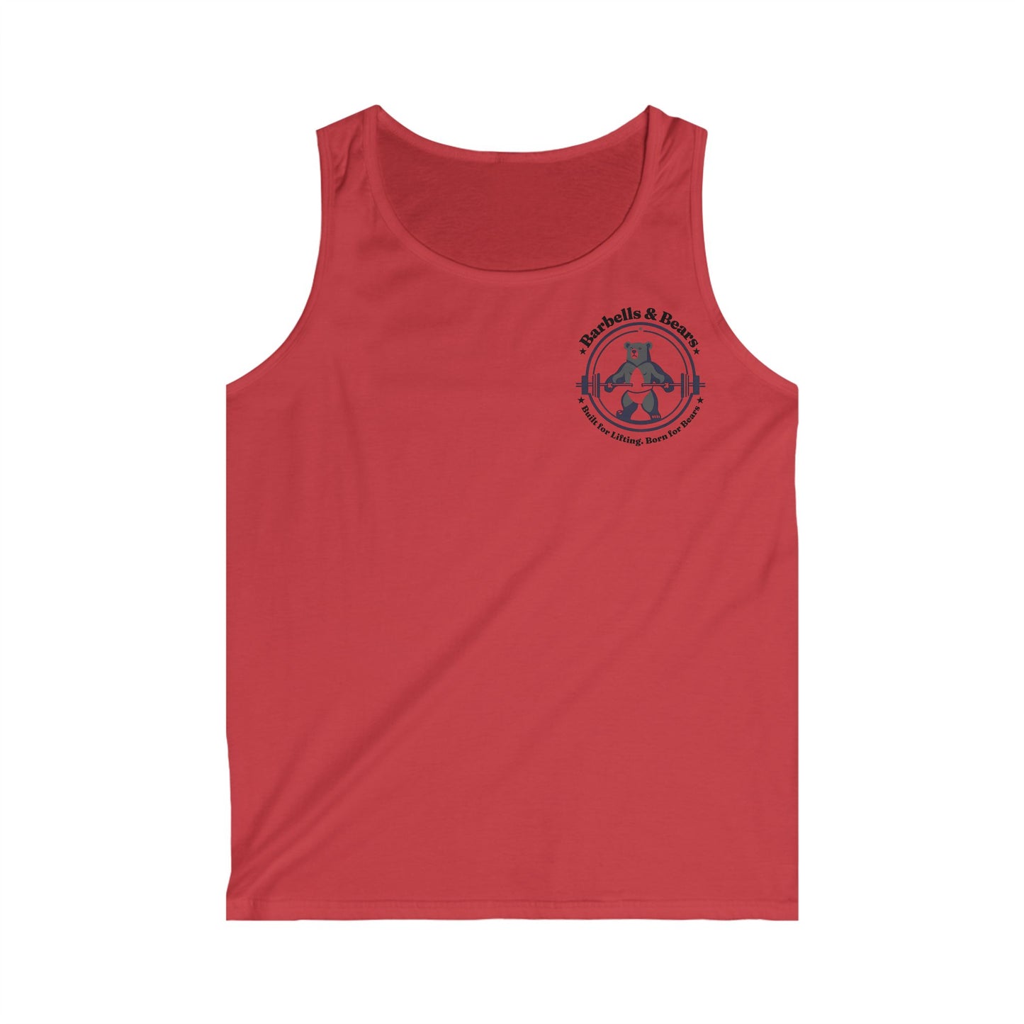 LGBTQ Bear's Fitness Tank Top - Work Hard Play Hard