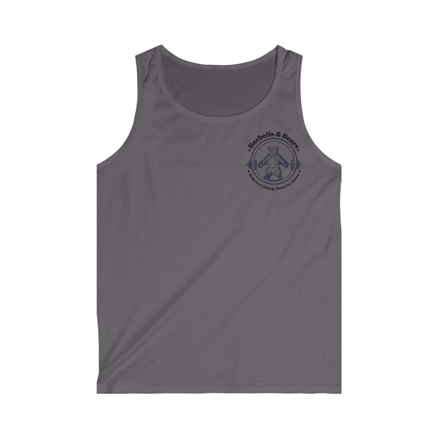 LGBTQ Bear's Fitness Tank Top - Work Hard Play Hard